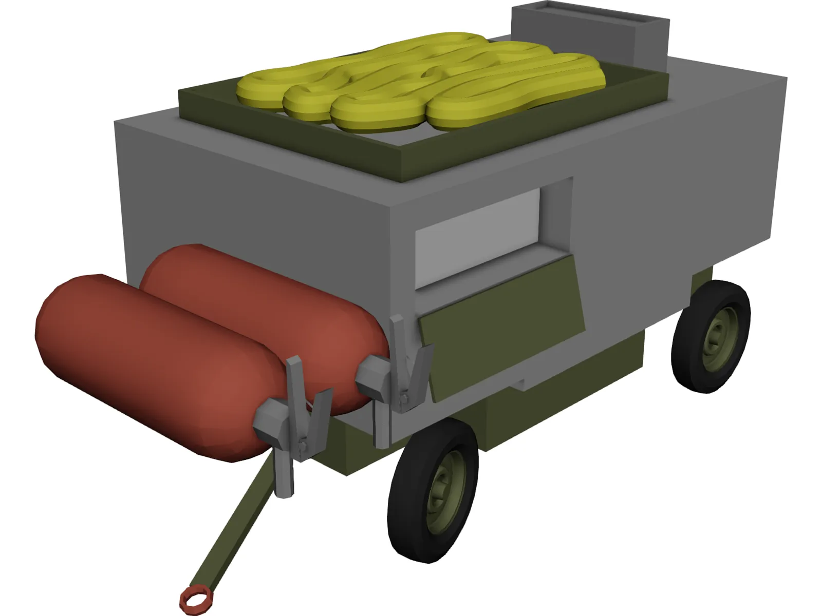 USAF Dash 60 (Power Unit) 3D Model