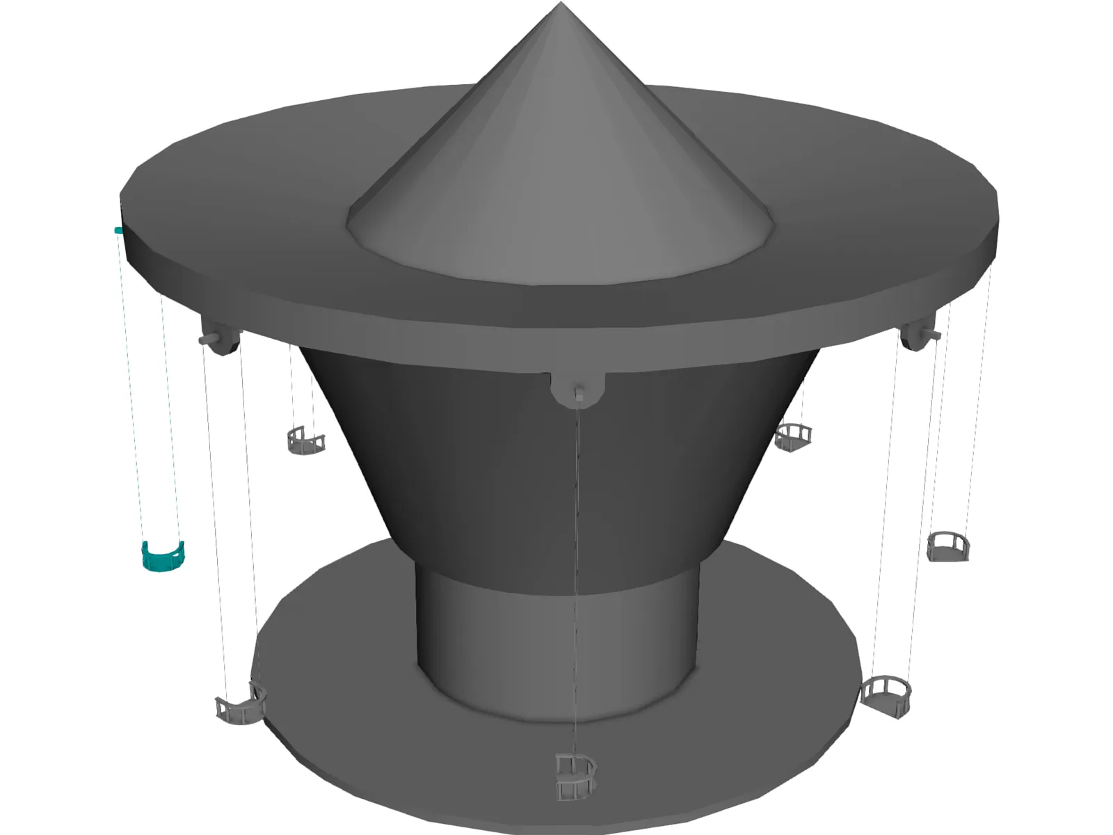 Carrousel 3D Model