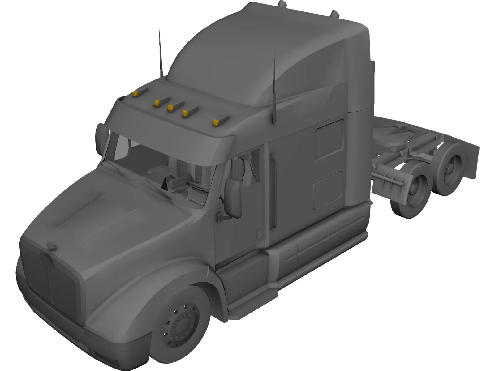 Peterbilt 387 3D Model