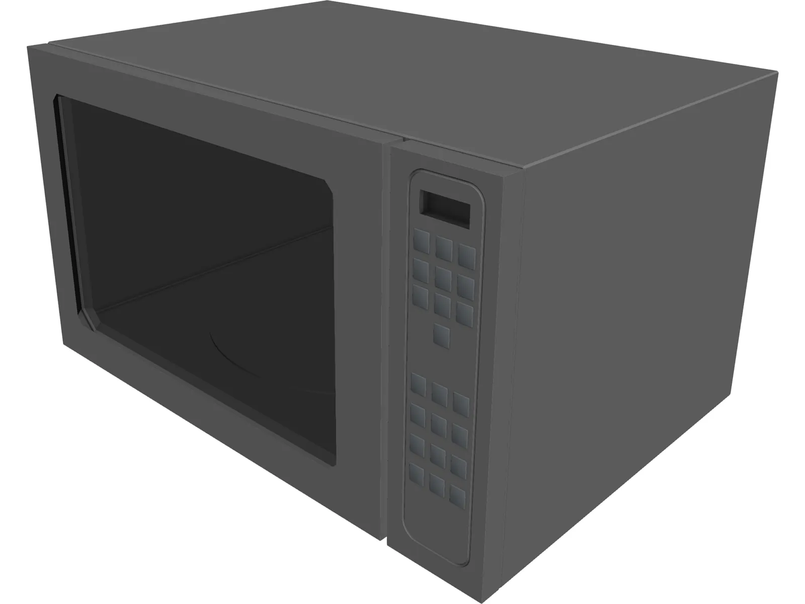 Microwave 3D Model