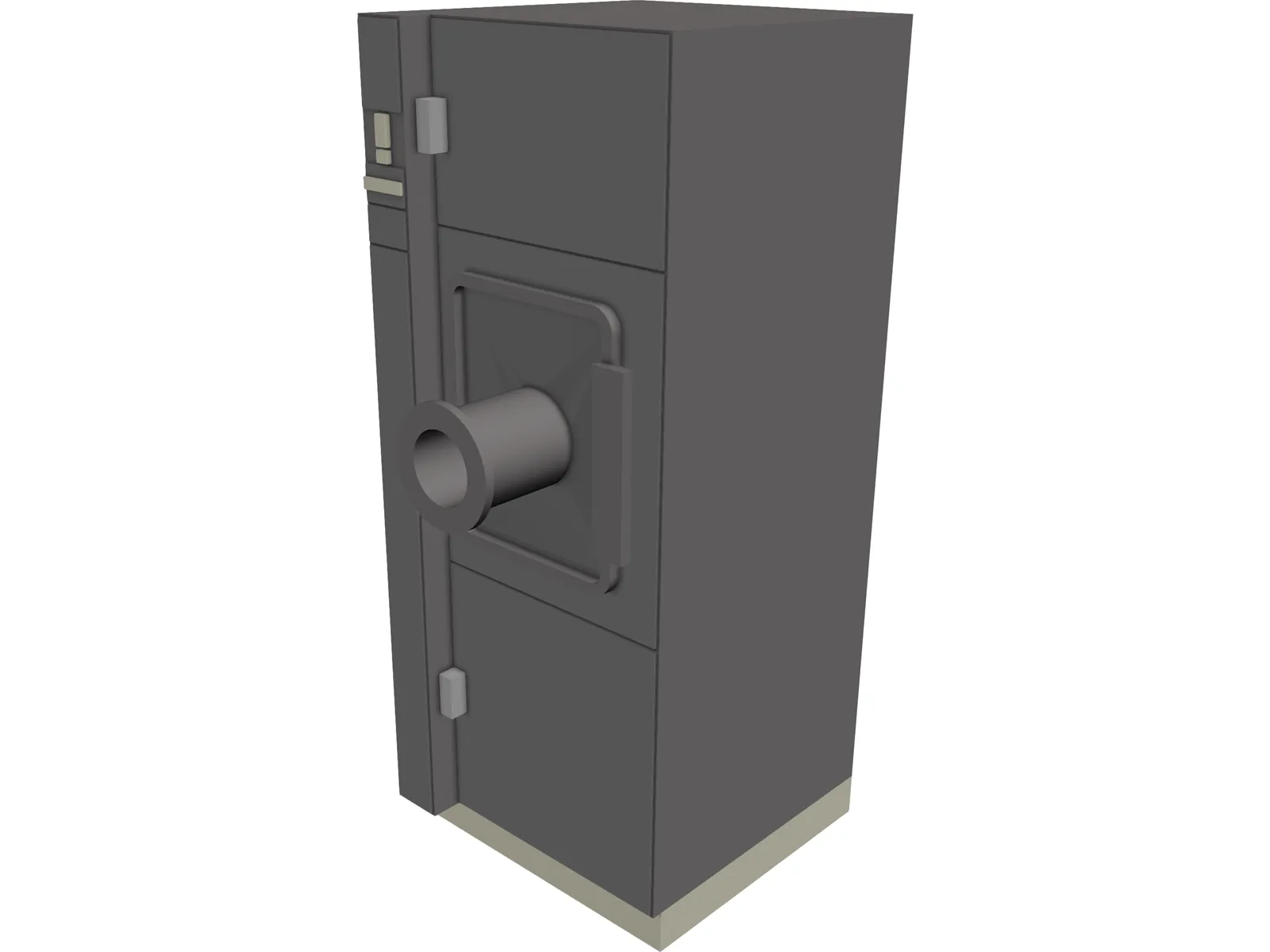 Decontamination Cabinet 3D Model