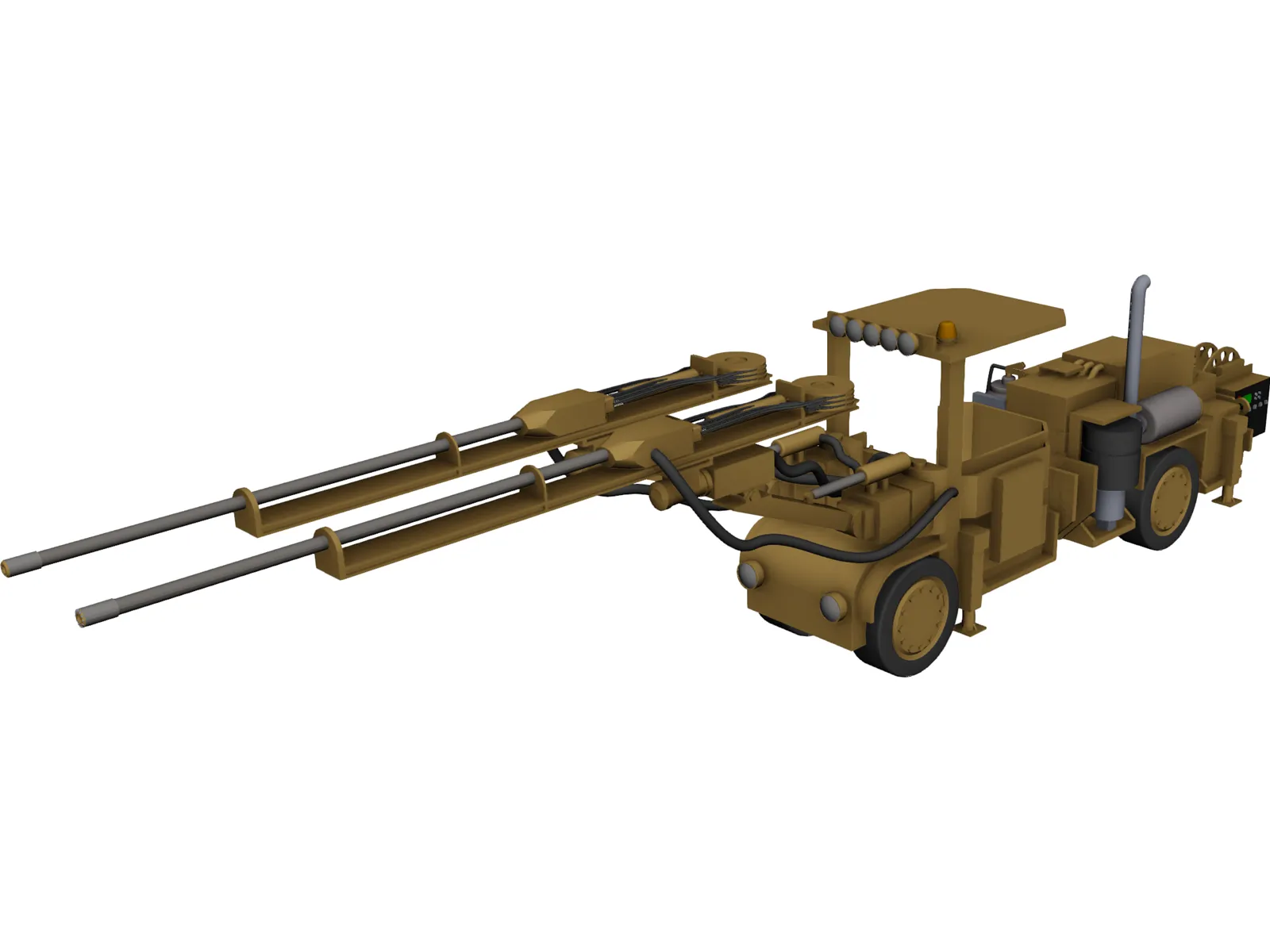 Mining Turck 3D Model