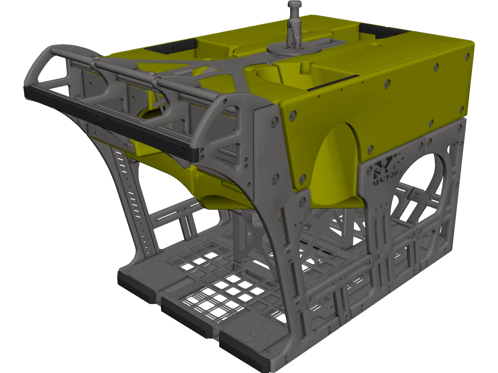 Simplified HD ROV 101-7330 3D Model