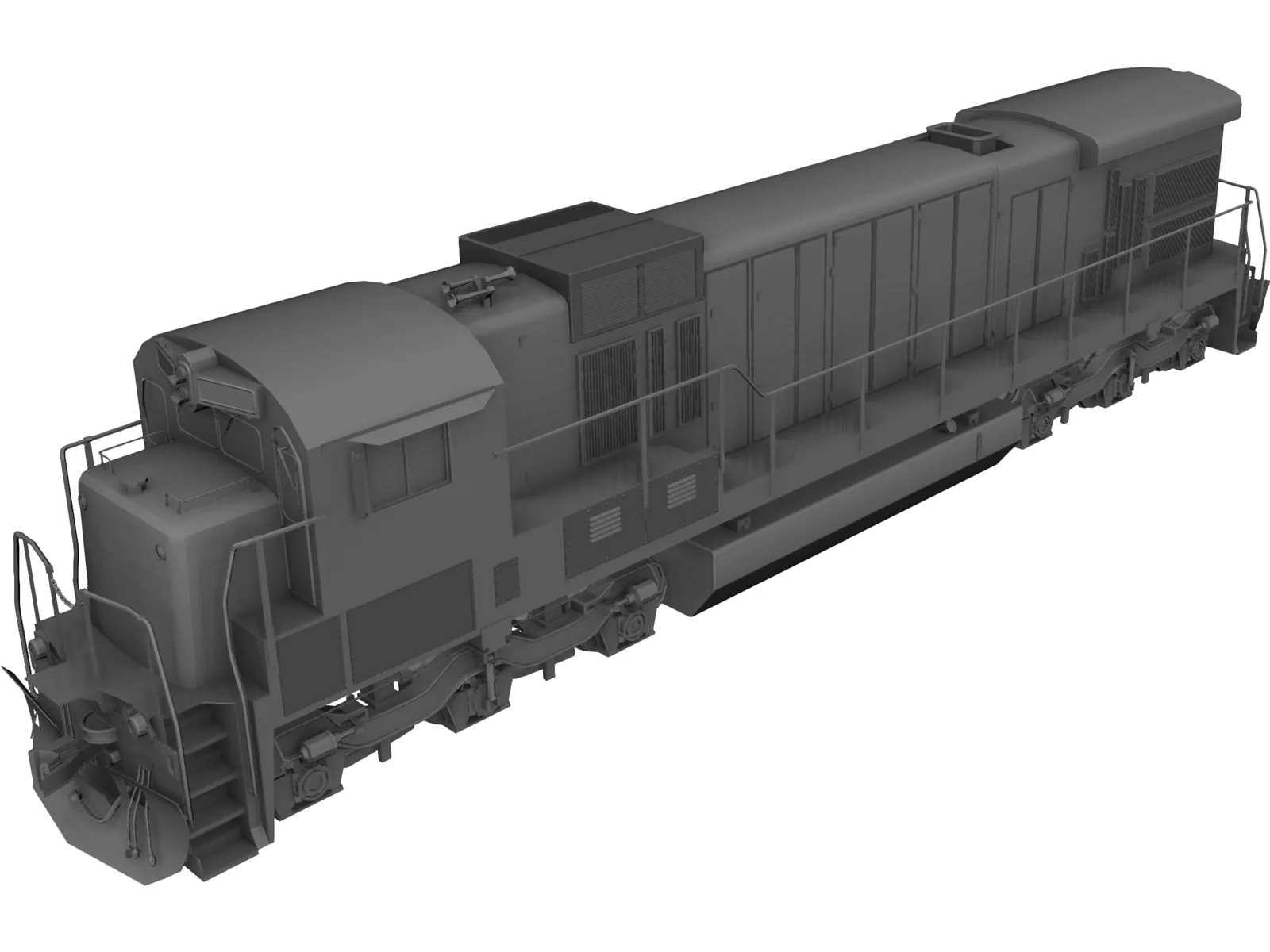 GE C36-7 3D Model