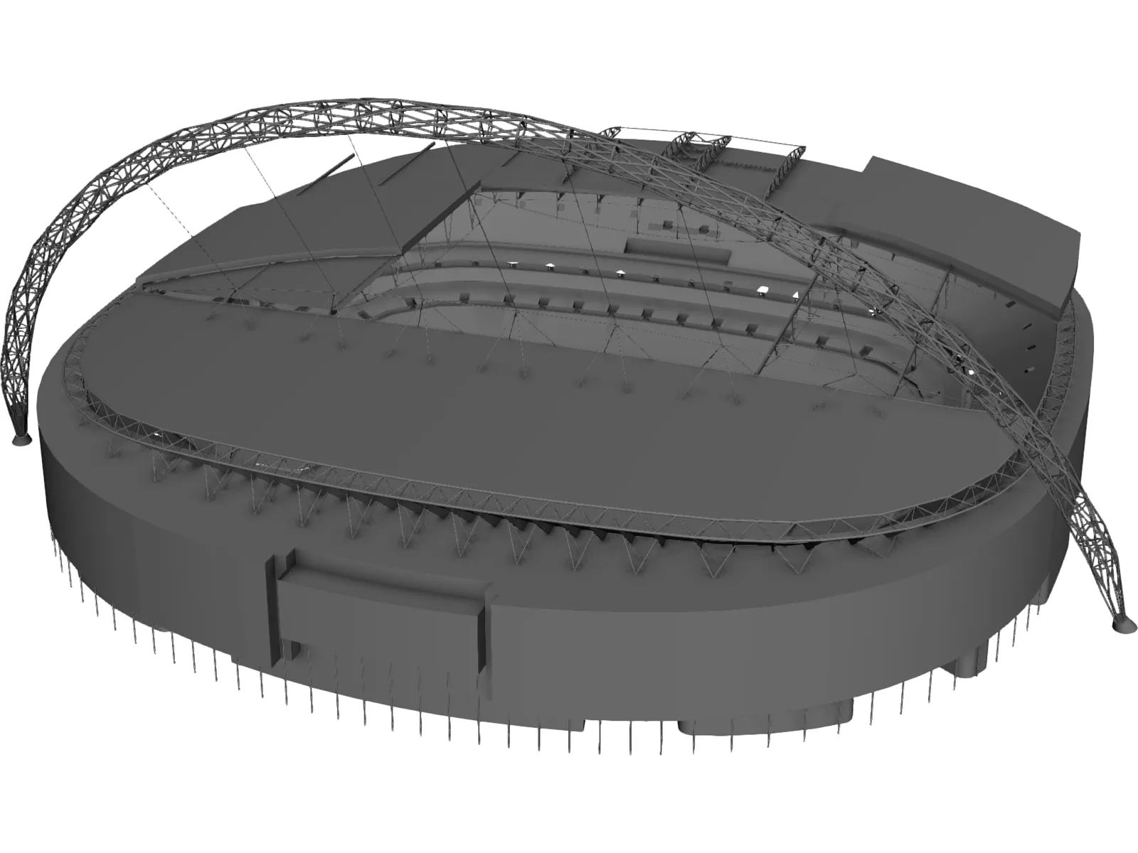 Wembley Stadium 3D Model