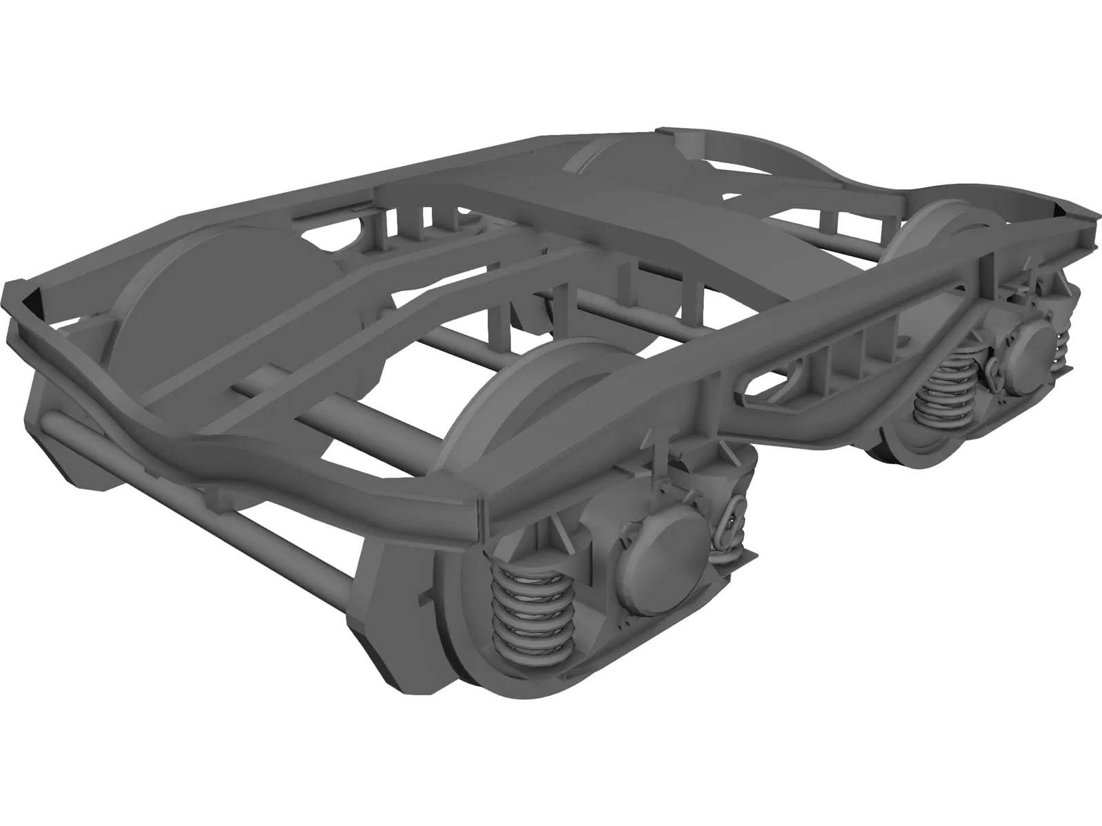 Y-25 Bogie 3D Model