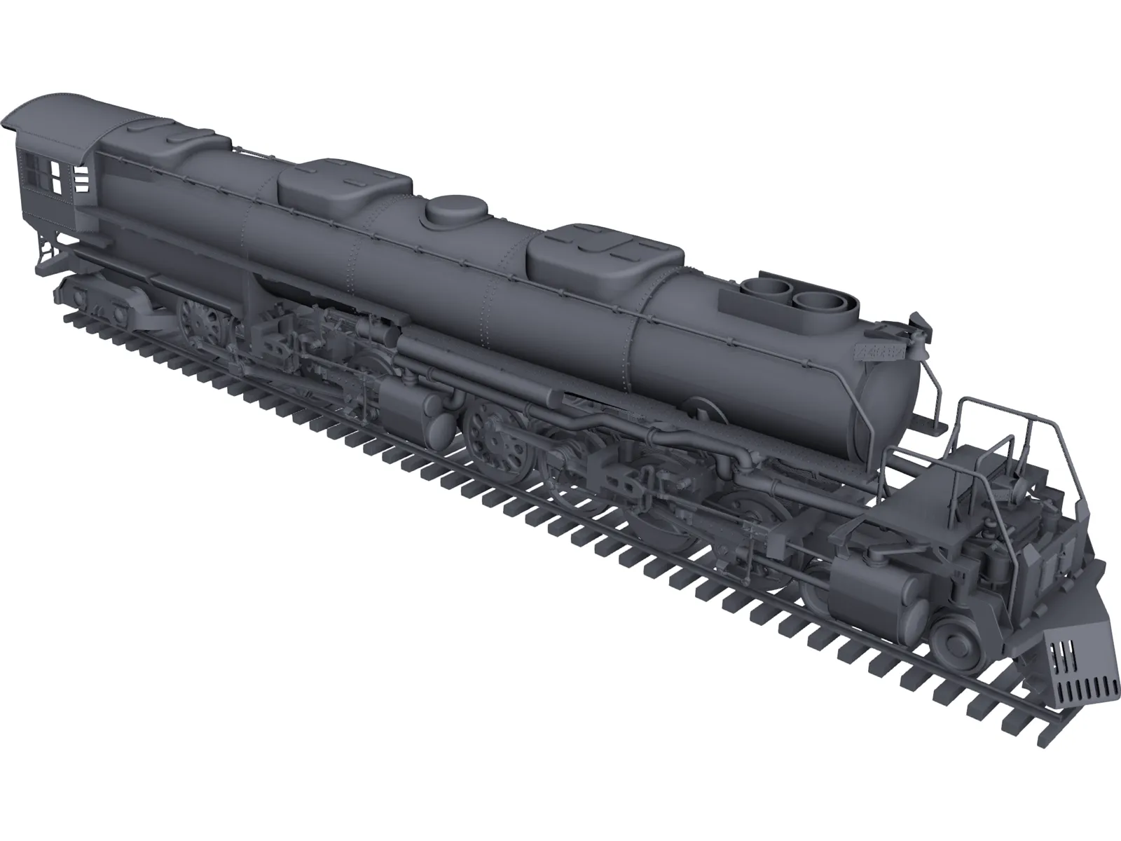 Union Pacific Big Boy 3D Model