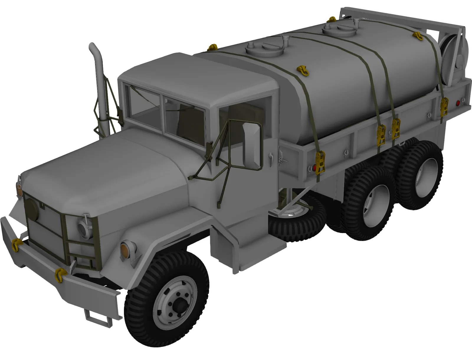 M35A2 3D Model