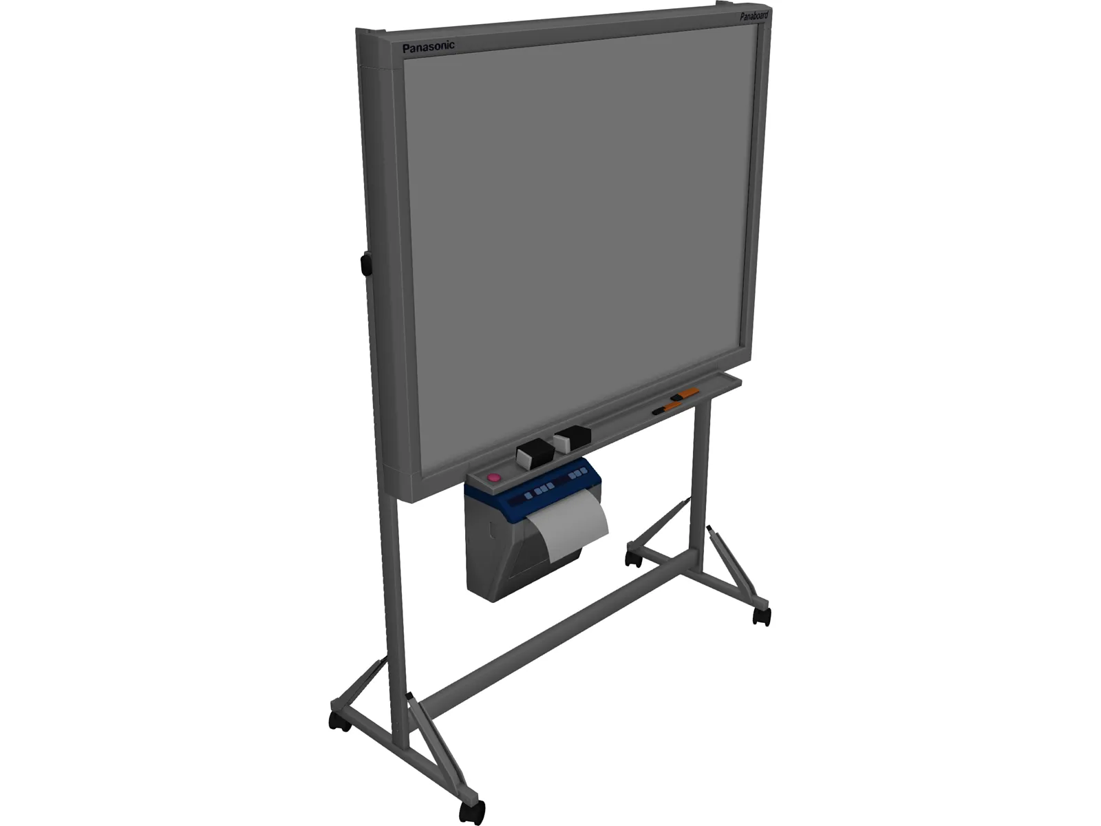 Stand Panasonic Panaboard 3D Model