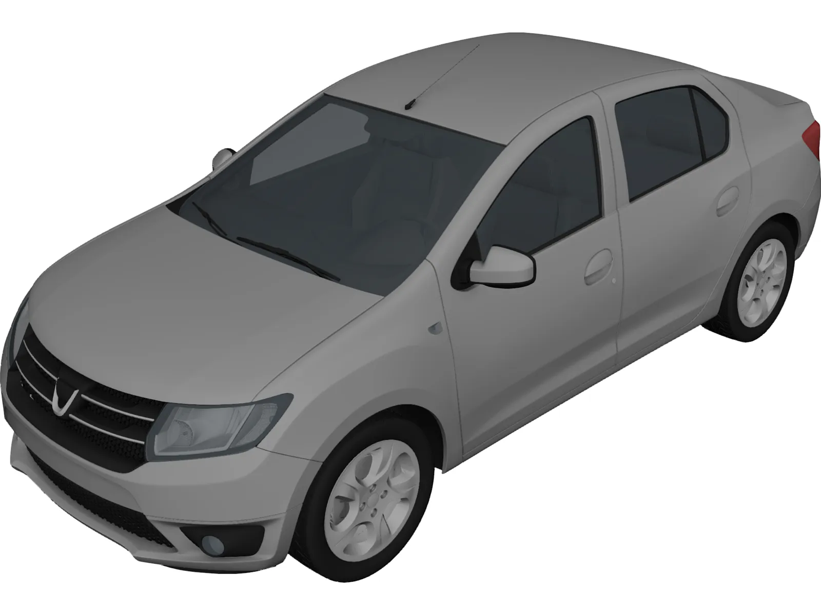 Dacia Logan (2013) 3D Model