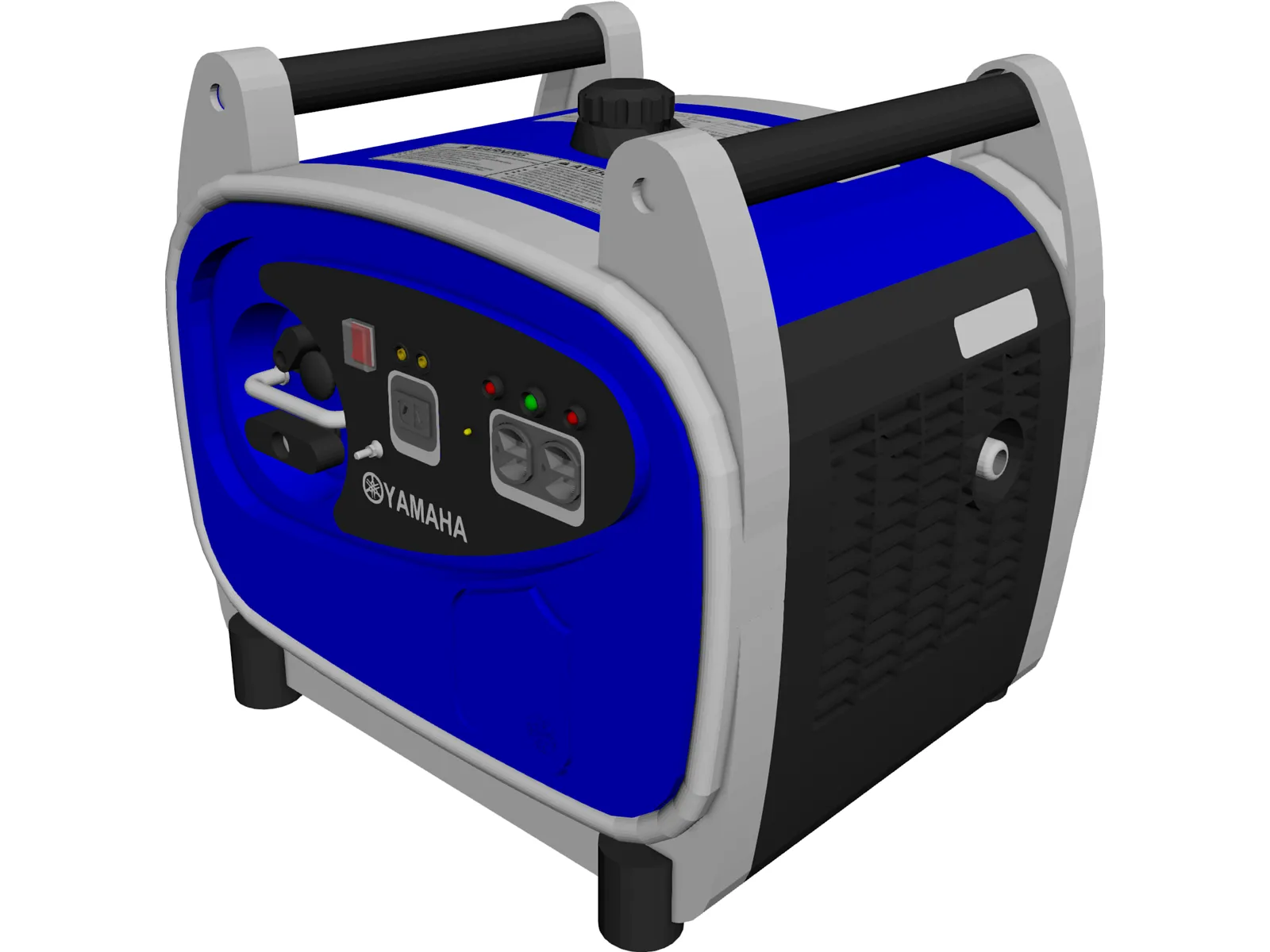 Yamaha EF2400iS Generator 3D Model