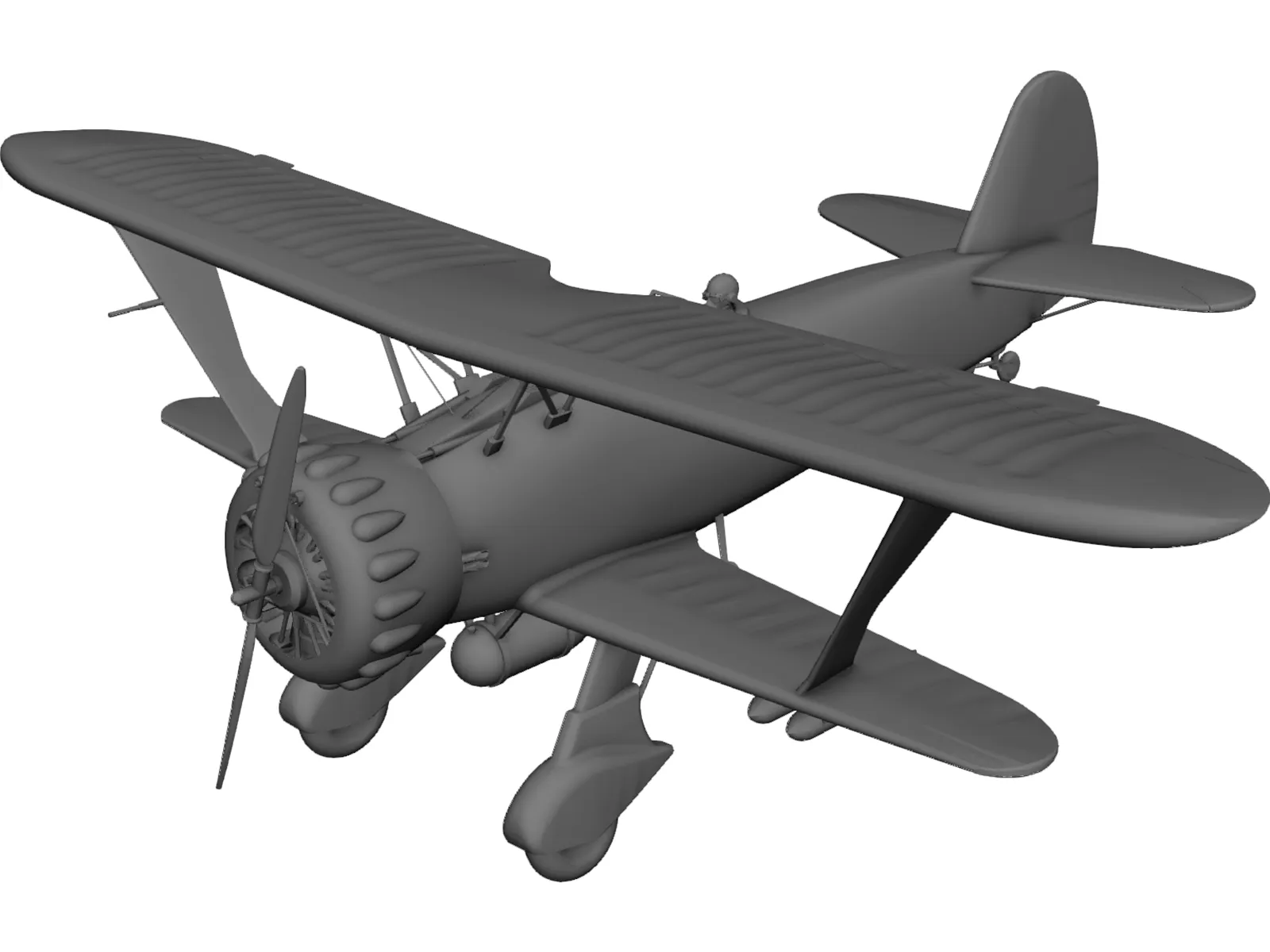 Henshel HS-123A 3D Model