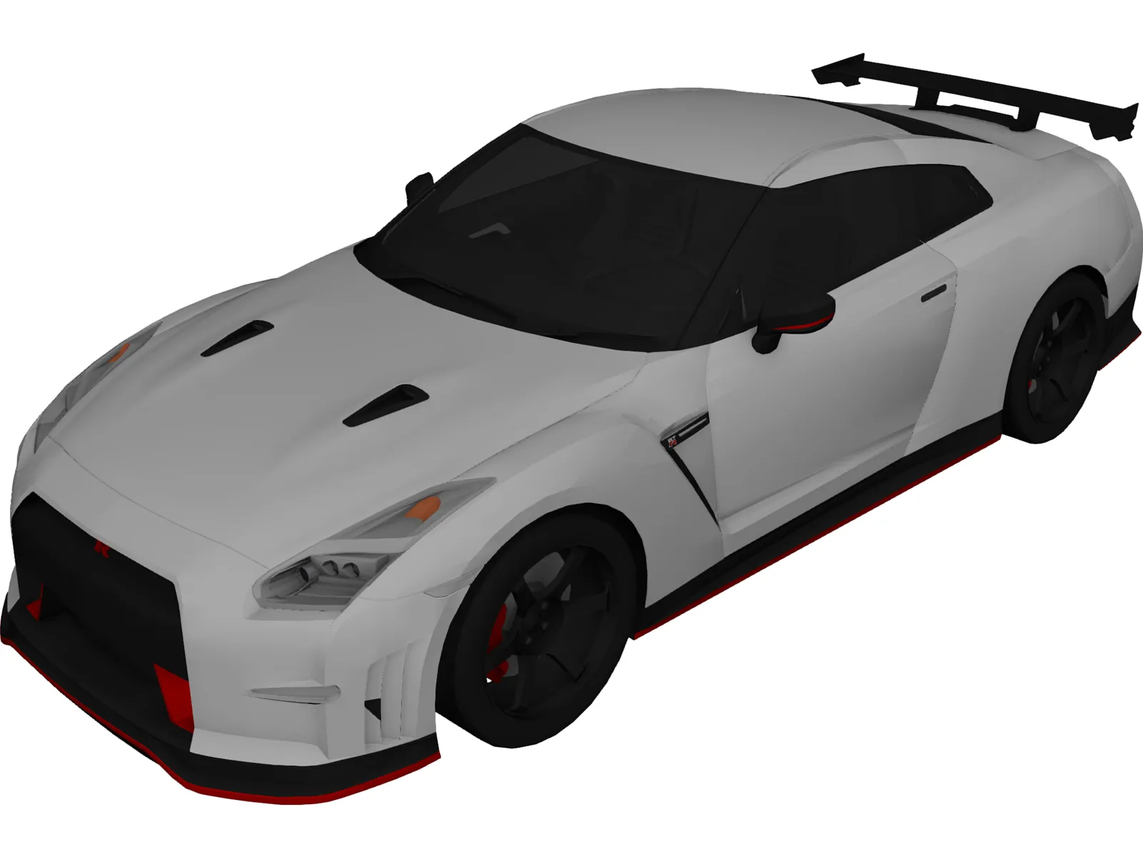 Nissan GT-R Nismo (2015) 3D Model