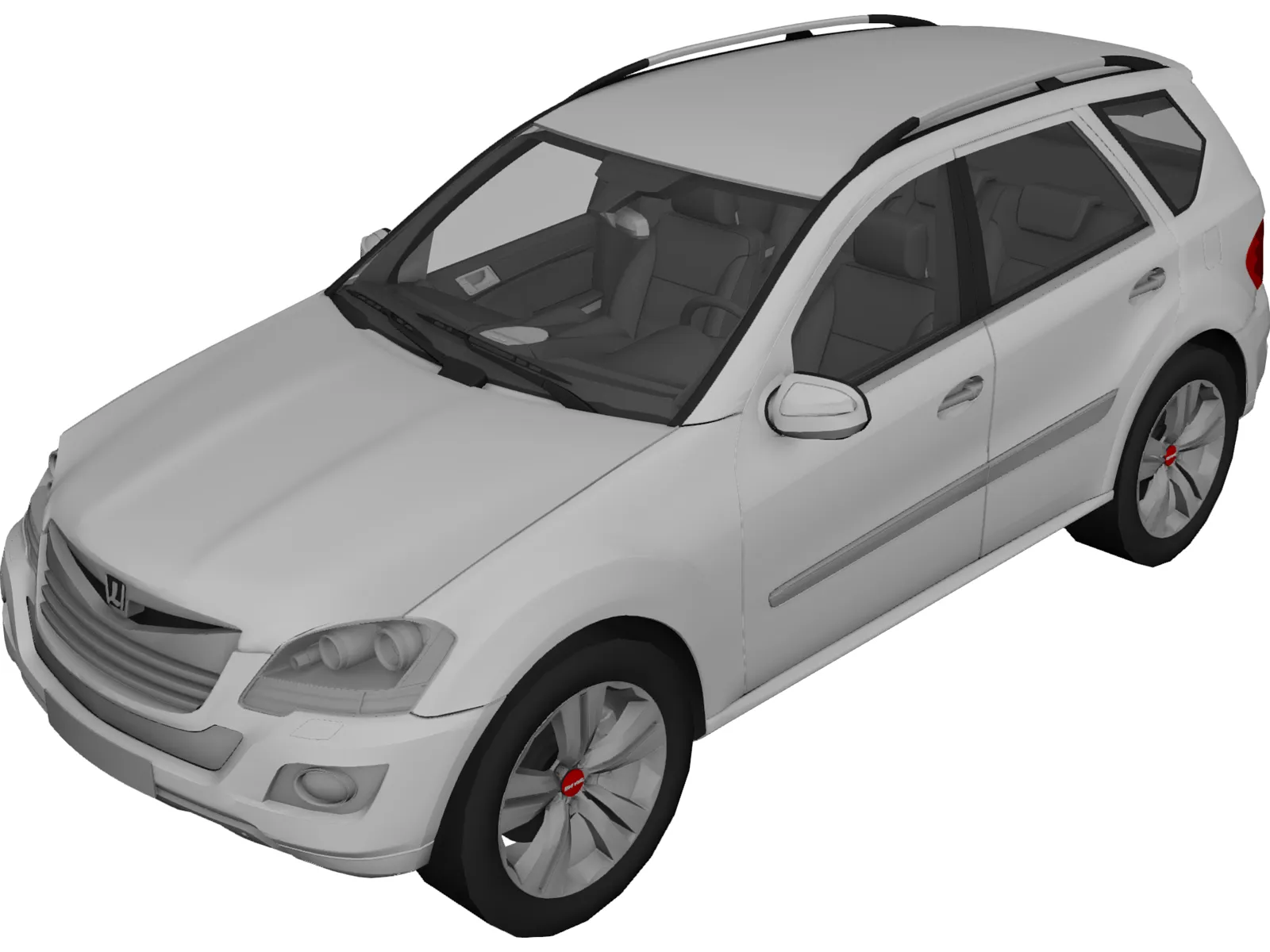 Haval H6 3D Model