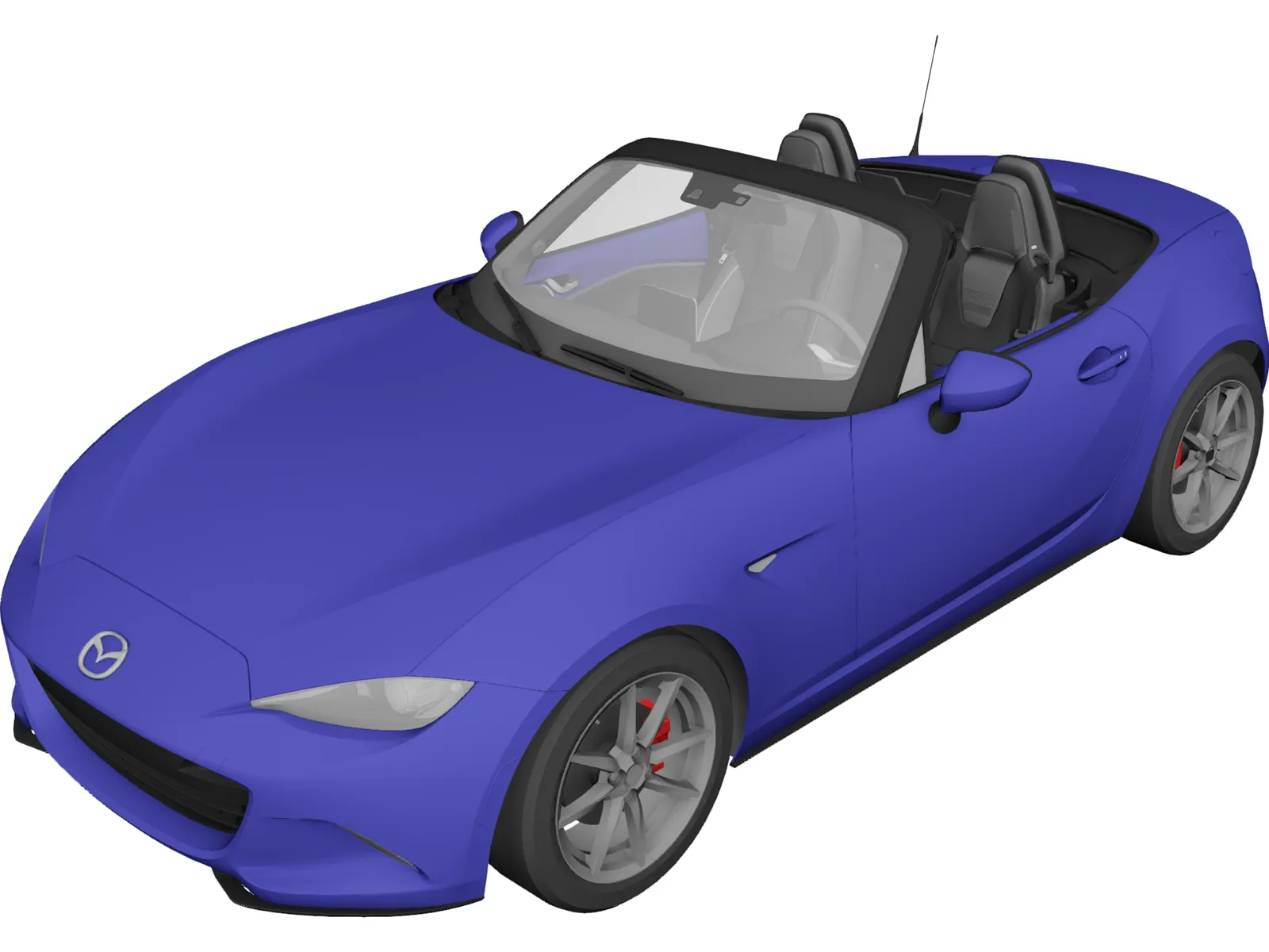 Mazda Miata (2016) 3D Model