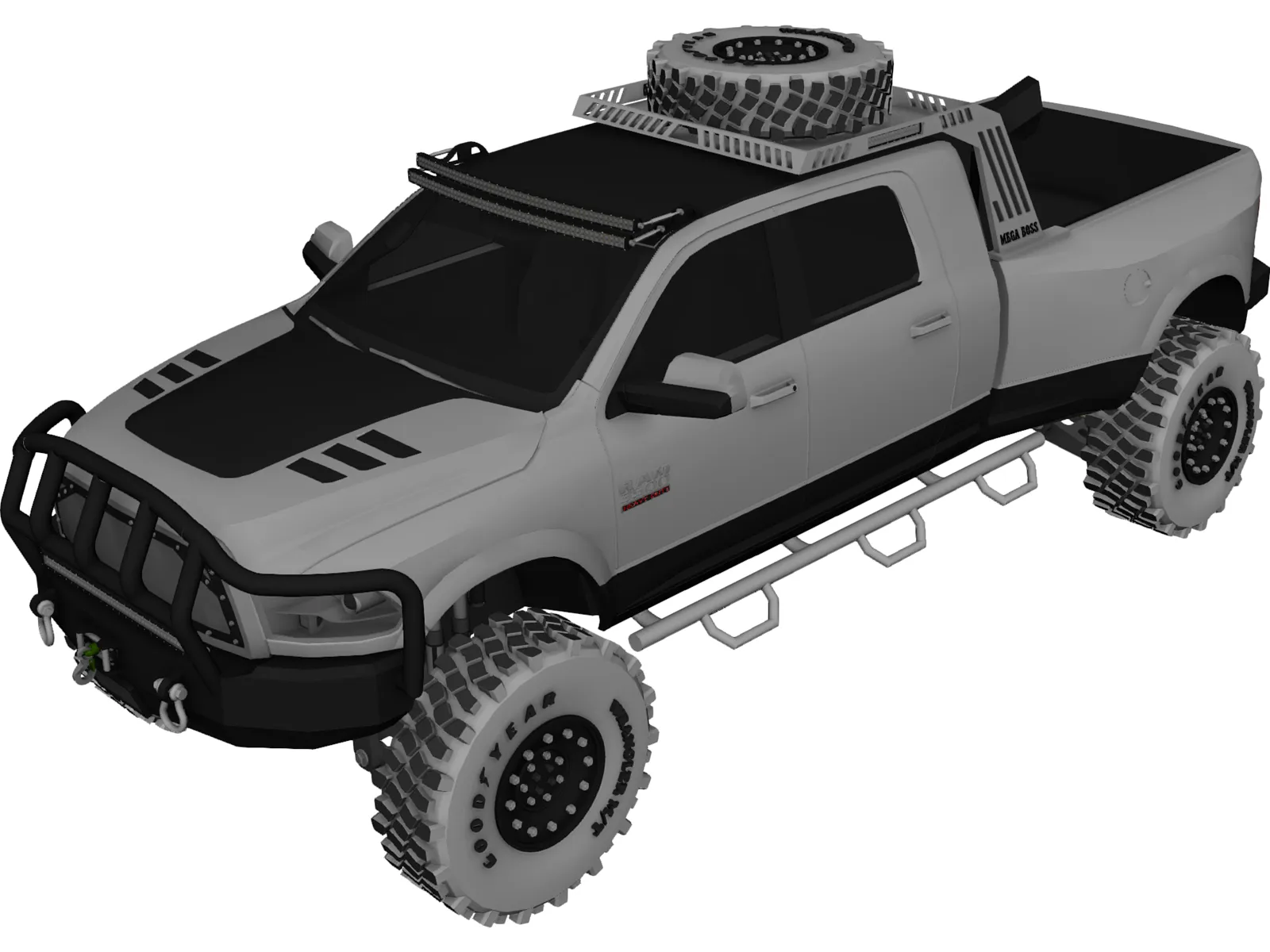 Dodge Ram 3500 3D Model