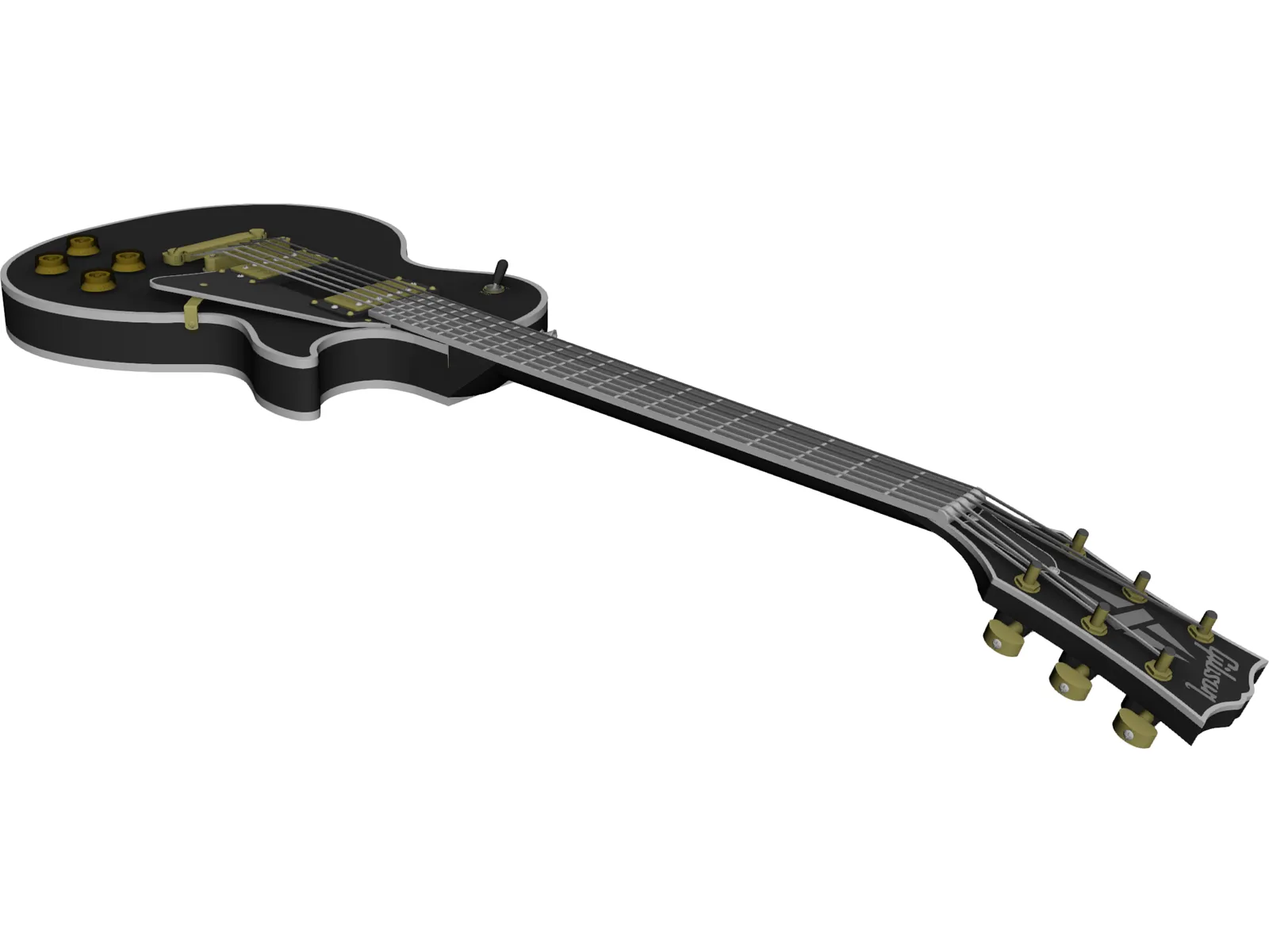 Gibson LesPaul 3D Model