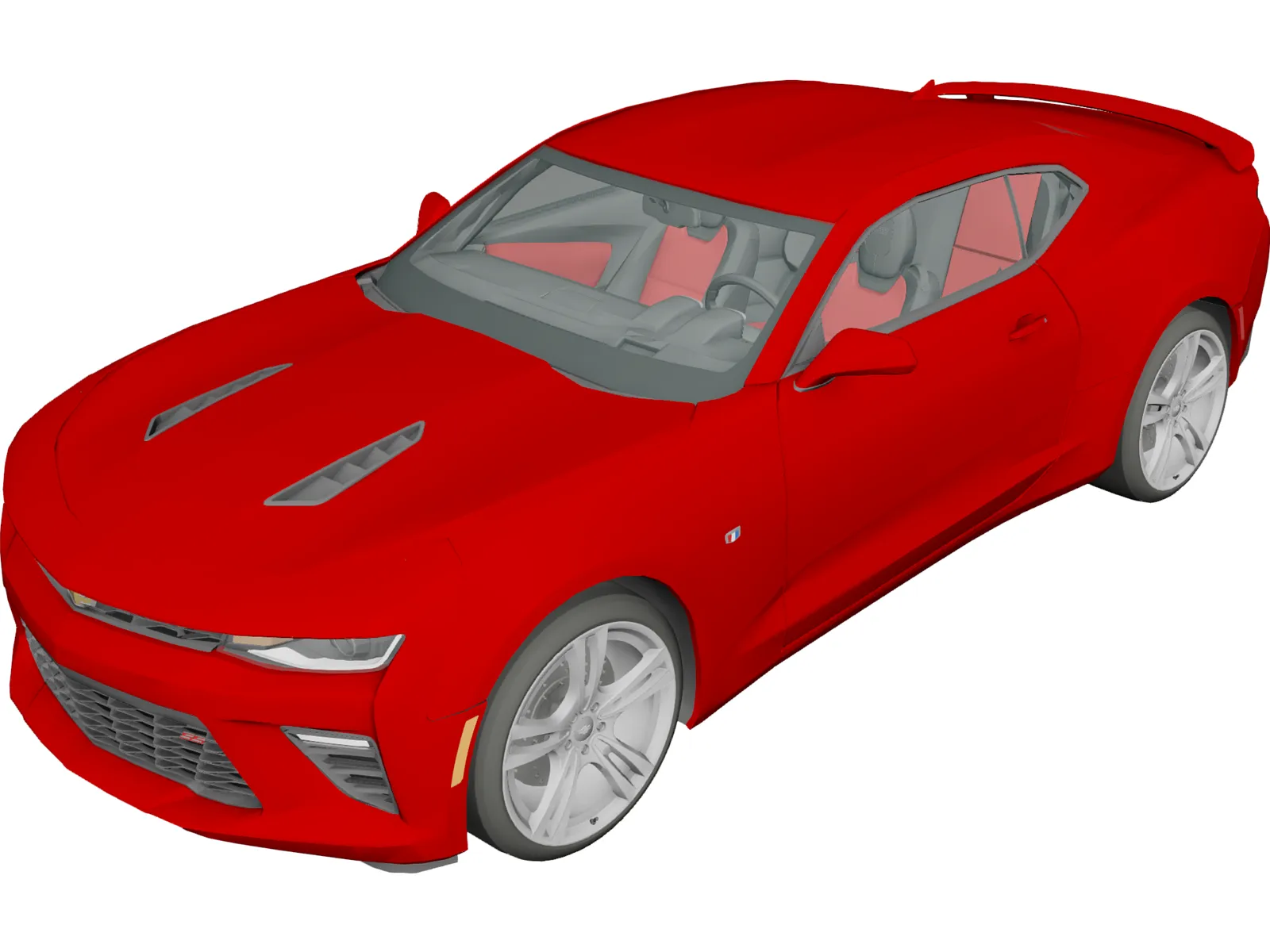 Chevrolet Camaro SS (2016) 3D Model