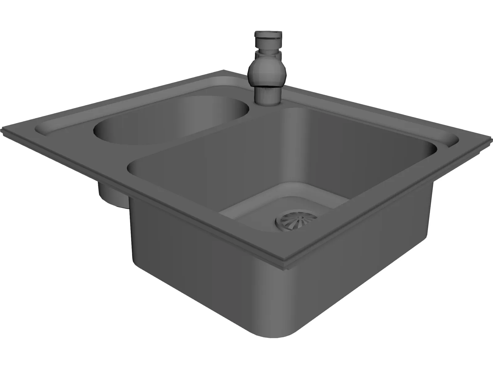 Kitchen sink drainer | 3D model