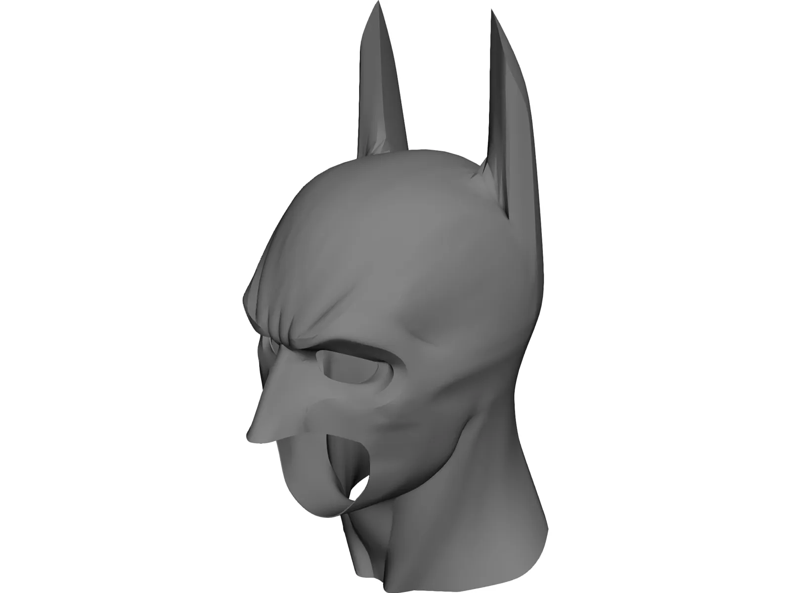 Batman Mask 3D Model