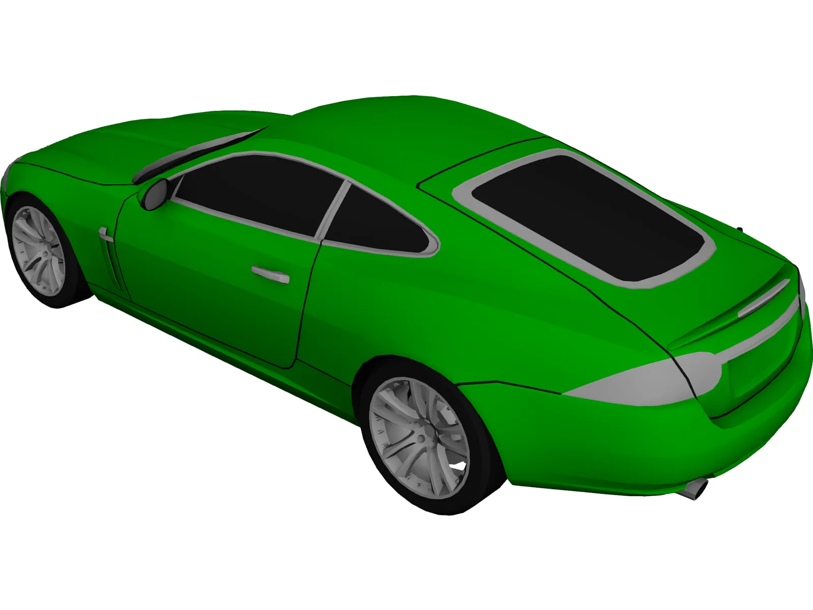 Jaguar XK 3D Model