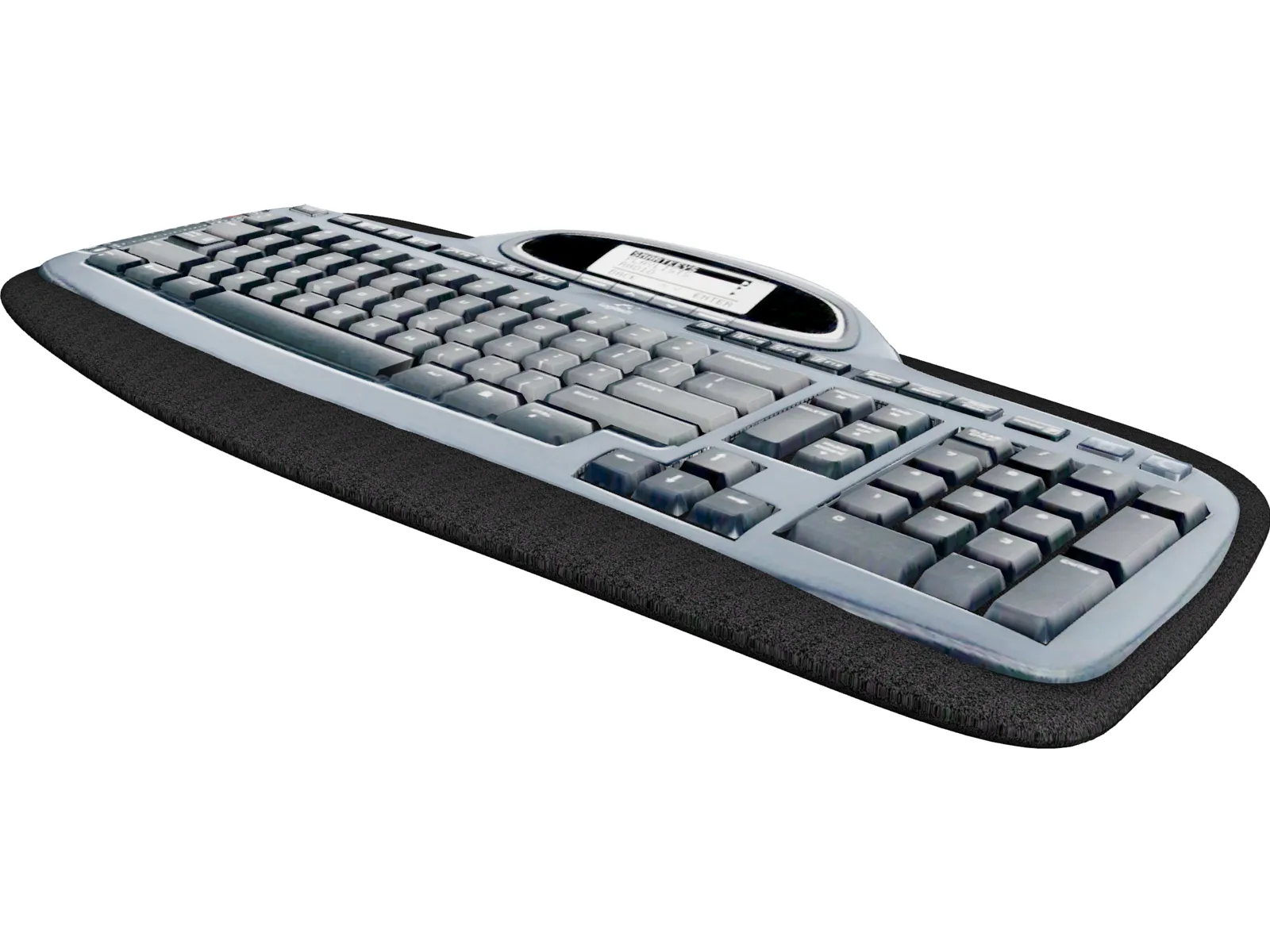 Logitech MX5000 Keyboard 3D Model