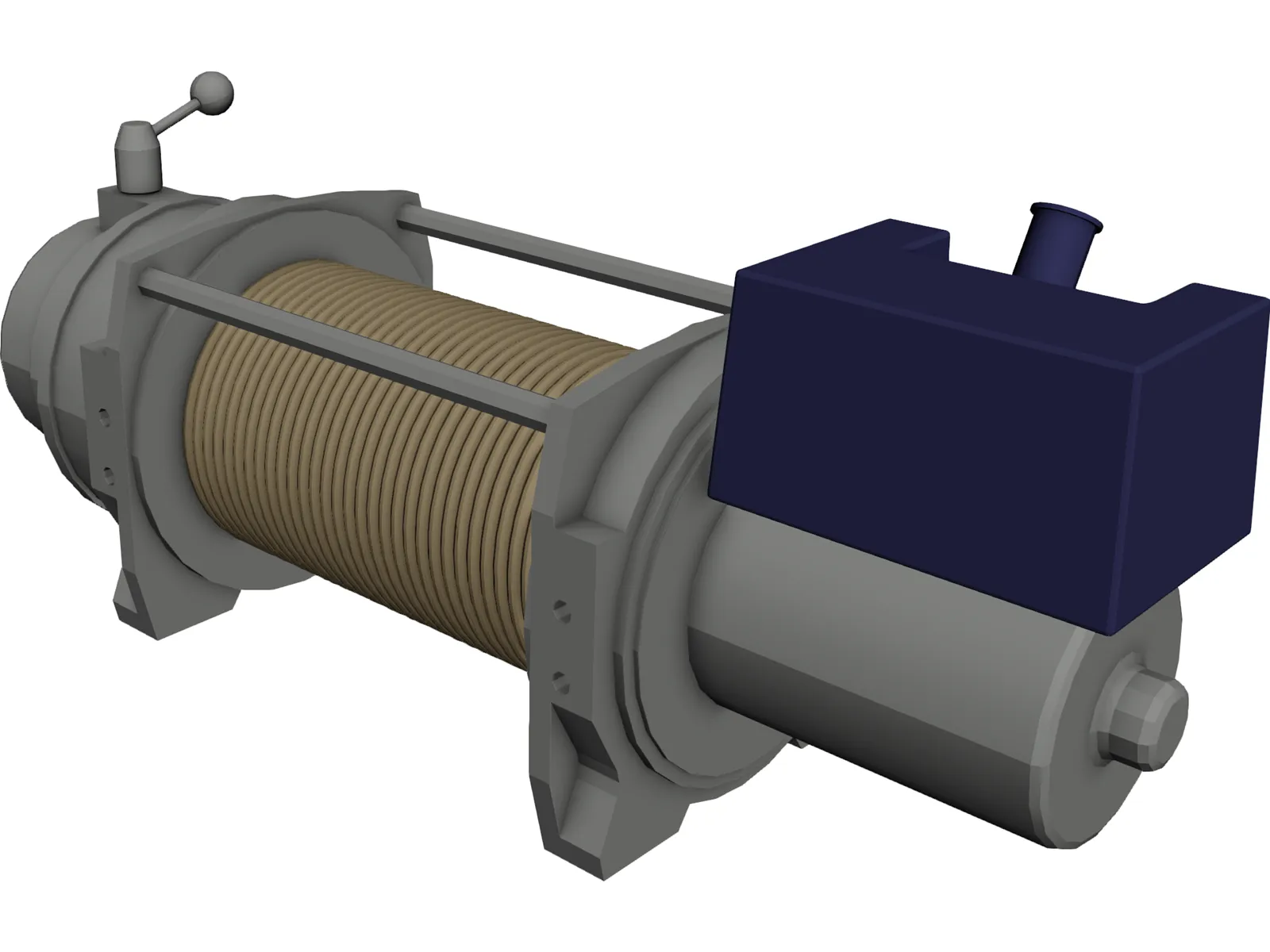 Warn PN66032 Winch 3D Model