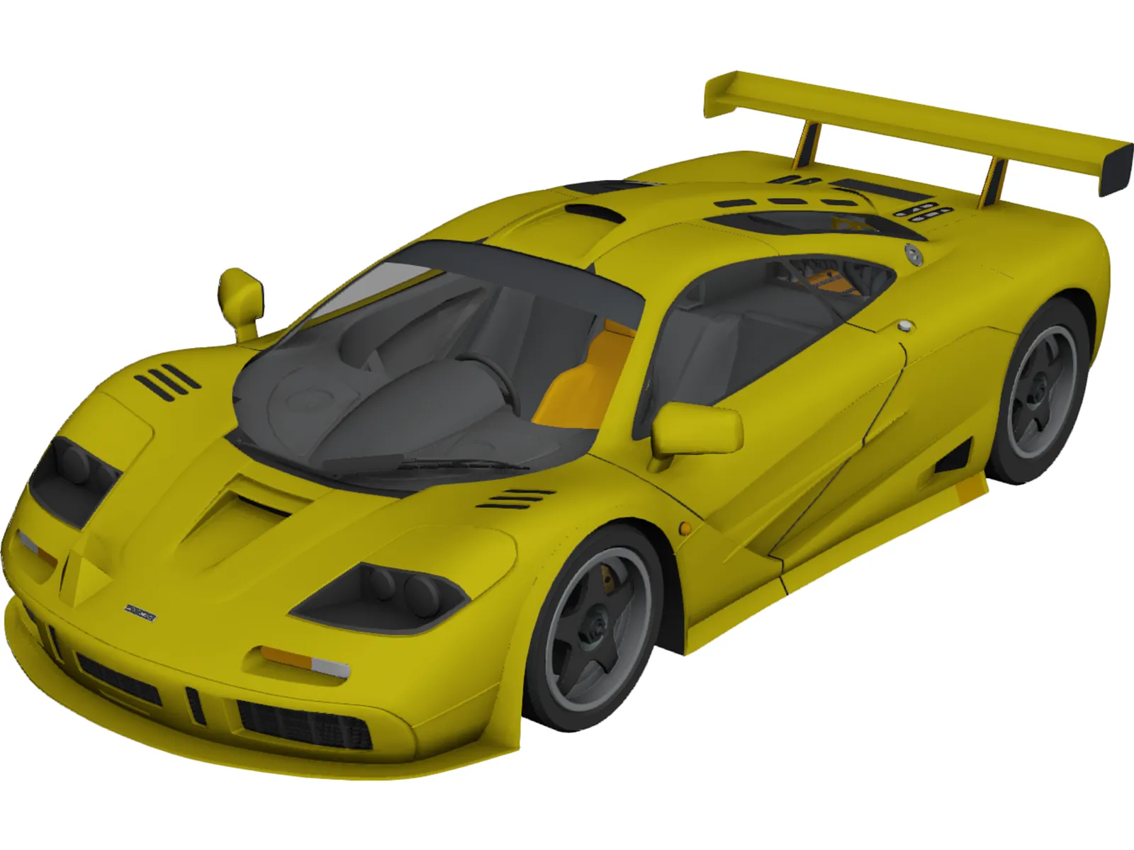 McLaren F1 LM 3D Model