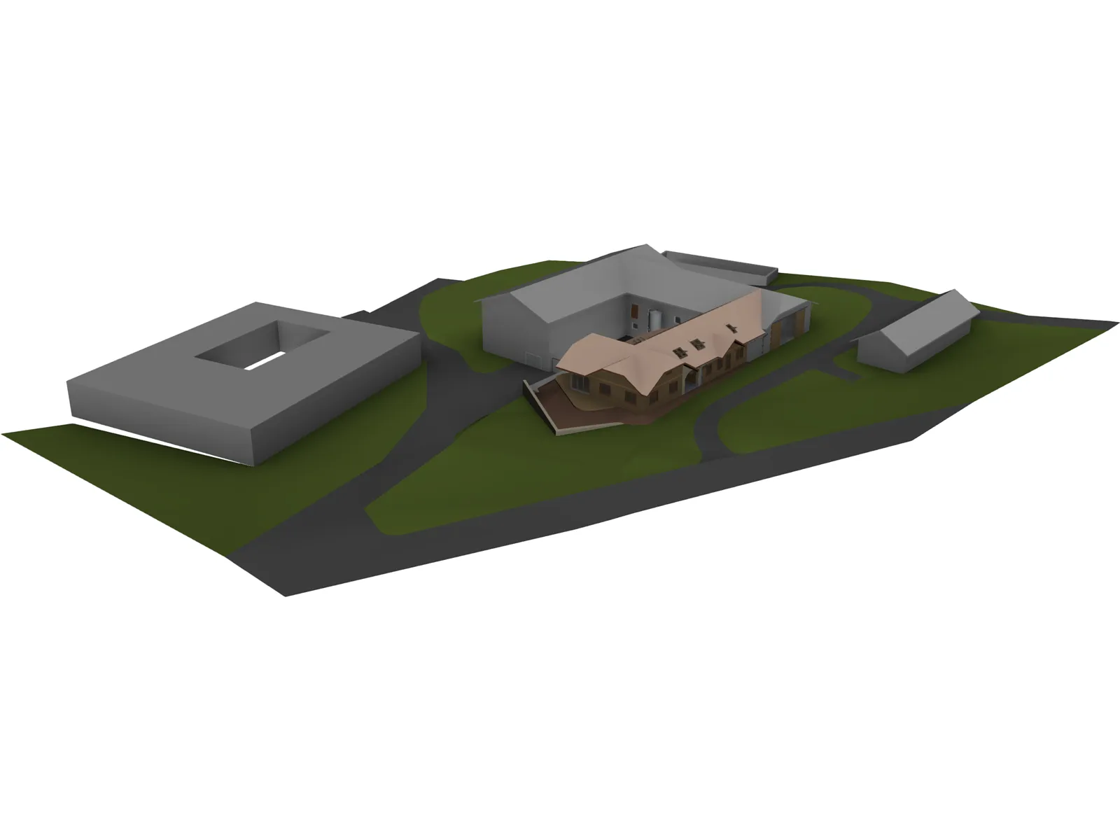 Farmers House 3D Model