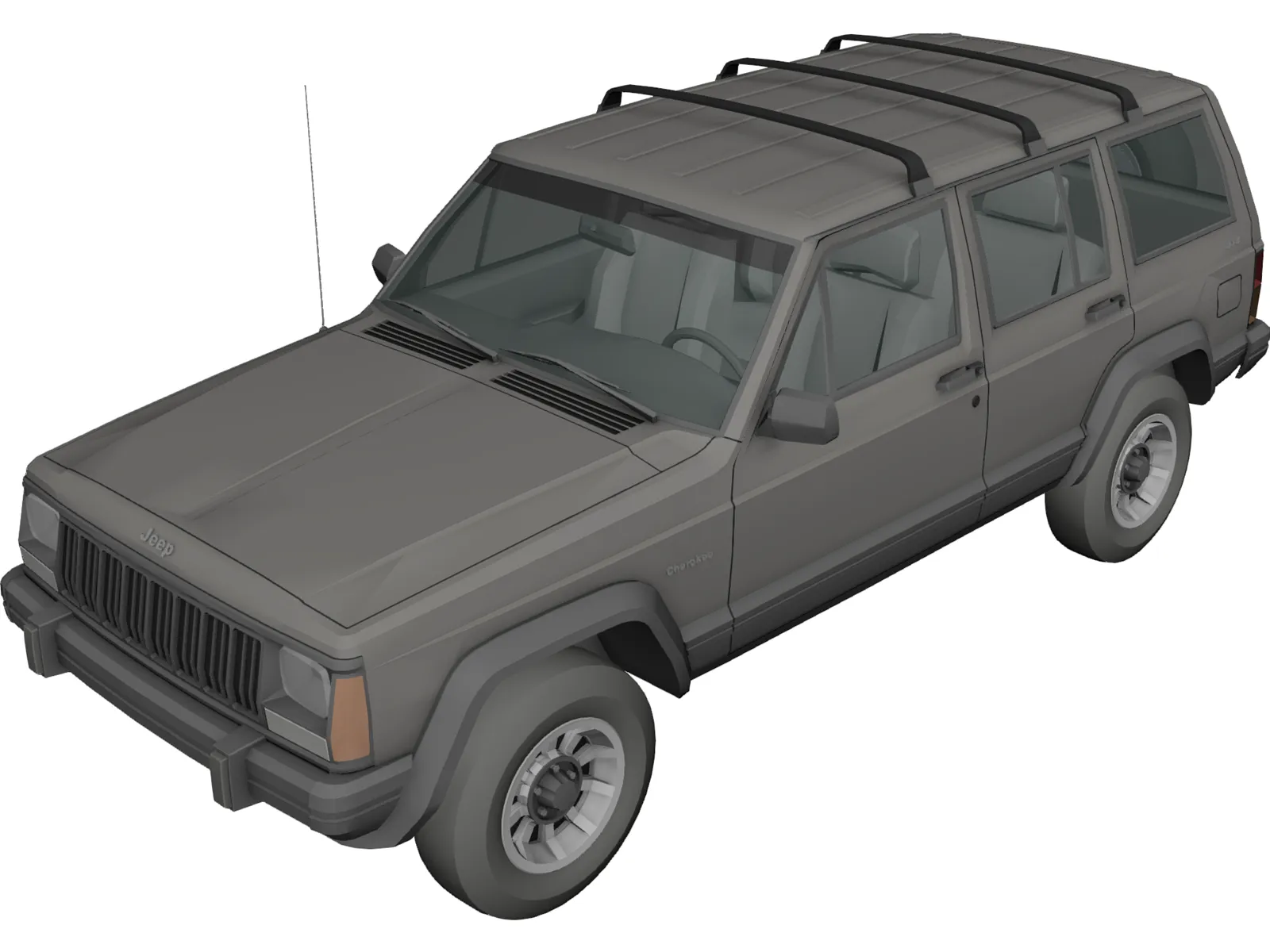 Jeep Cherokee XJ 3D Model