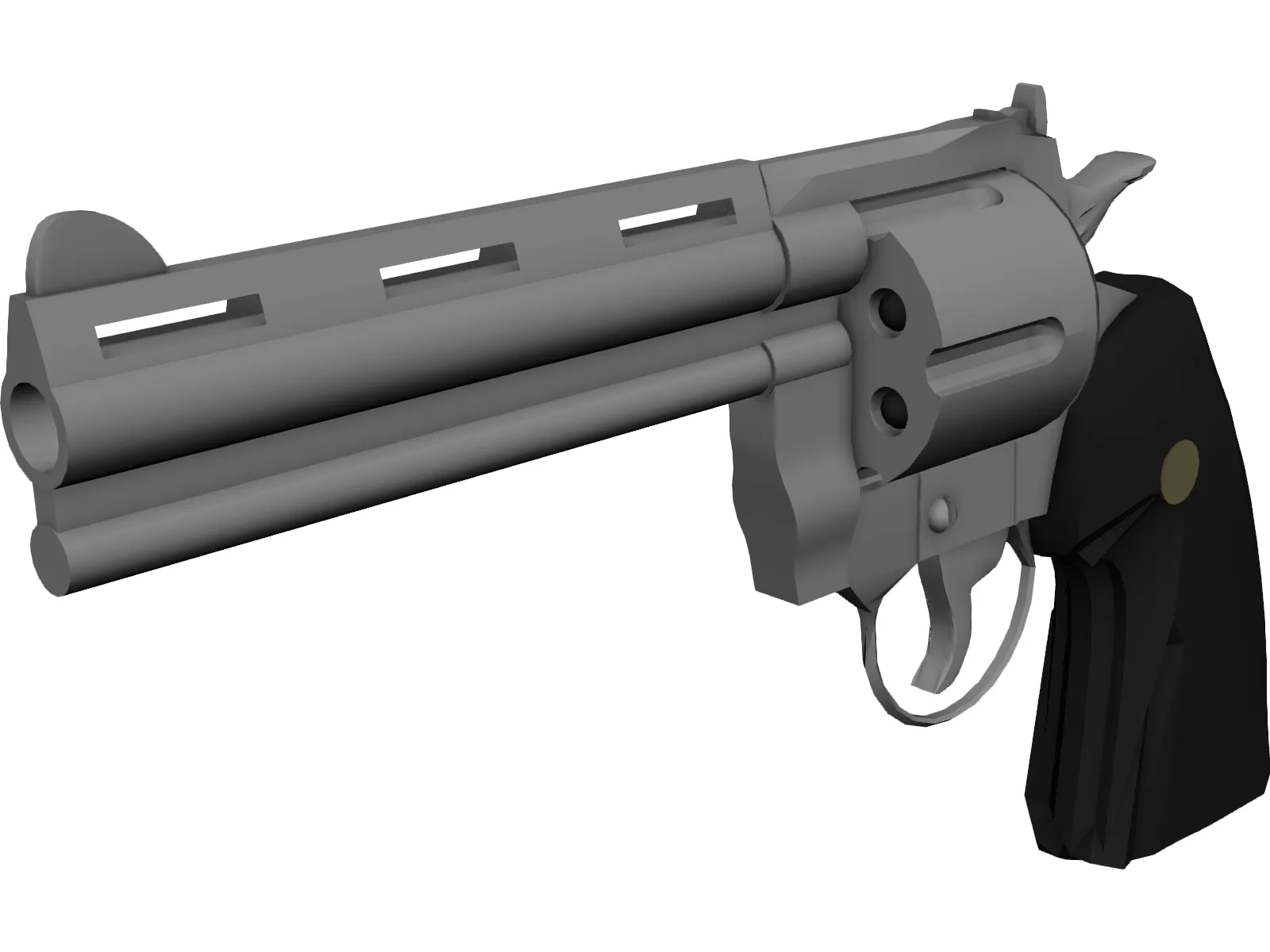 Colt Python 3D Model