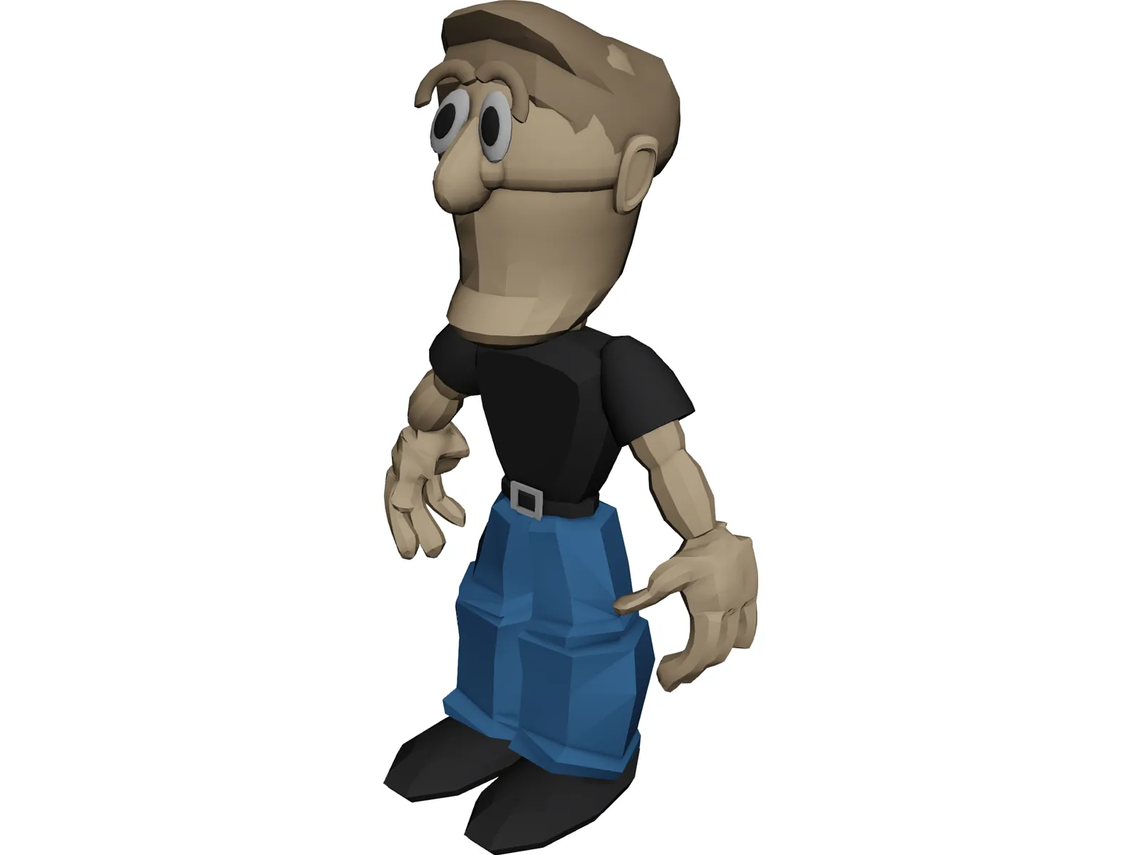 Retroboy 3D Model