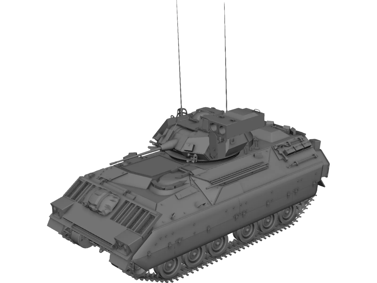 M2 Bradley 3D Model