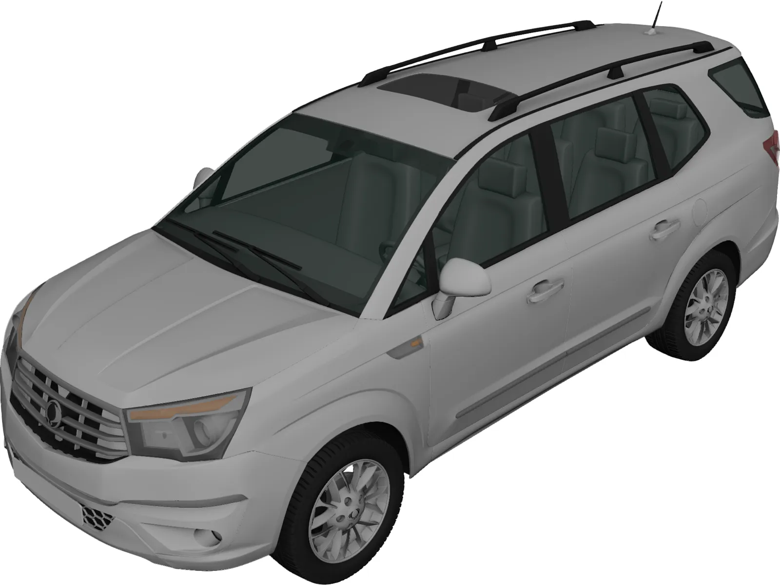 SsangYong Stavic 3D Model