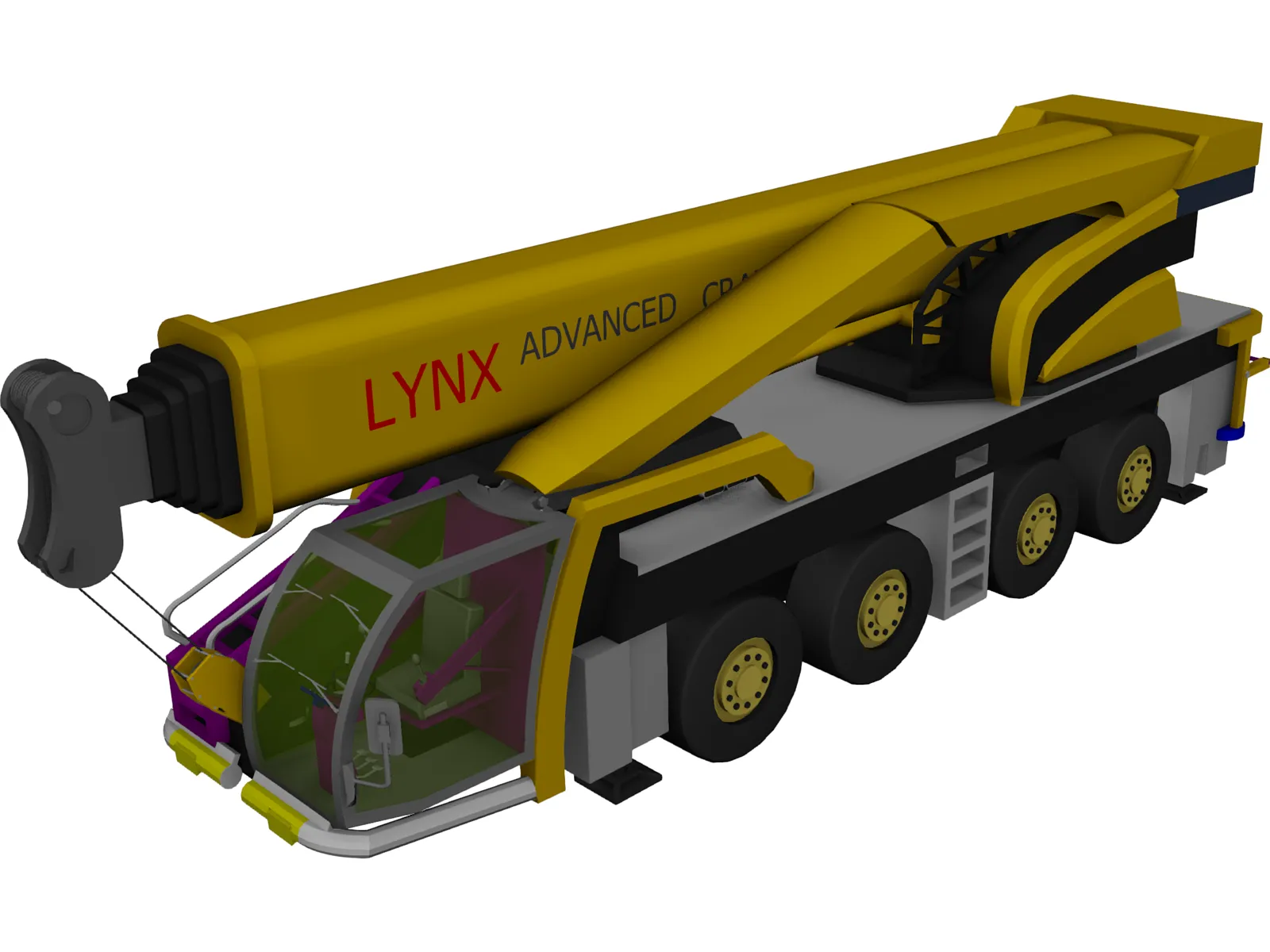 Lynx Crane 3D Model