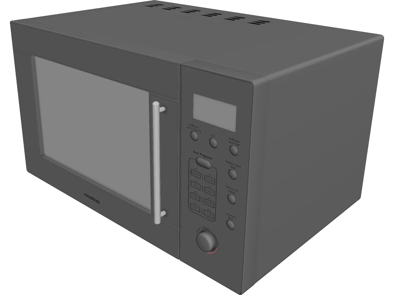 Microwave 3D Model