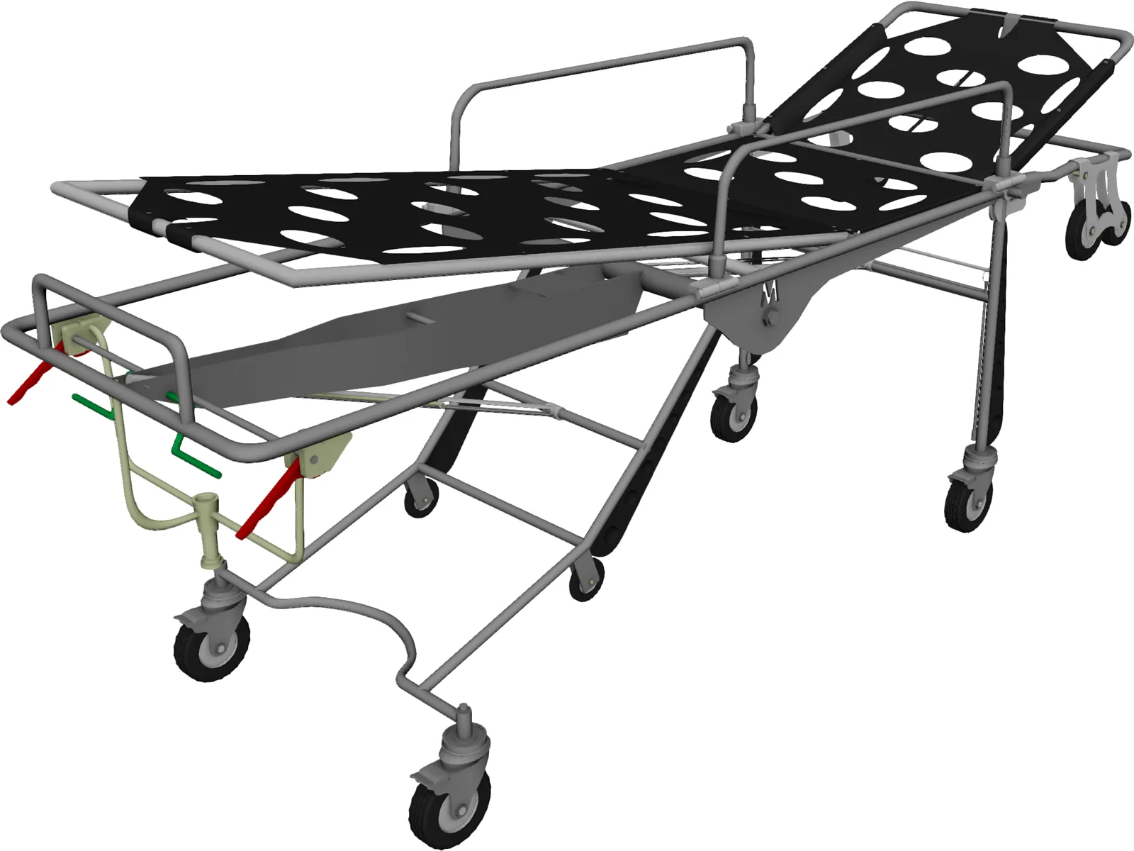 Meber Mercury Liter Stretcher 7080 3D Model