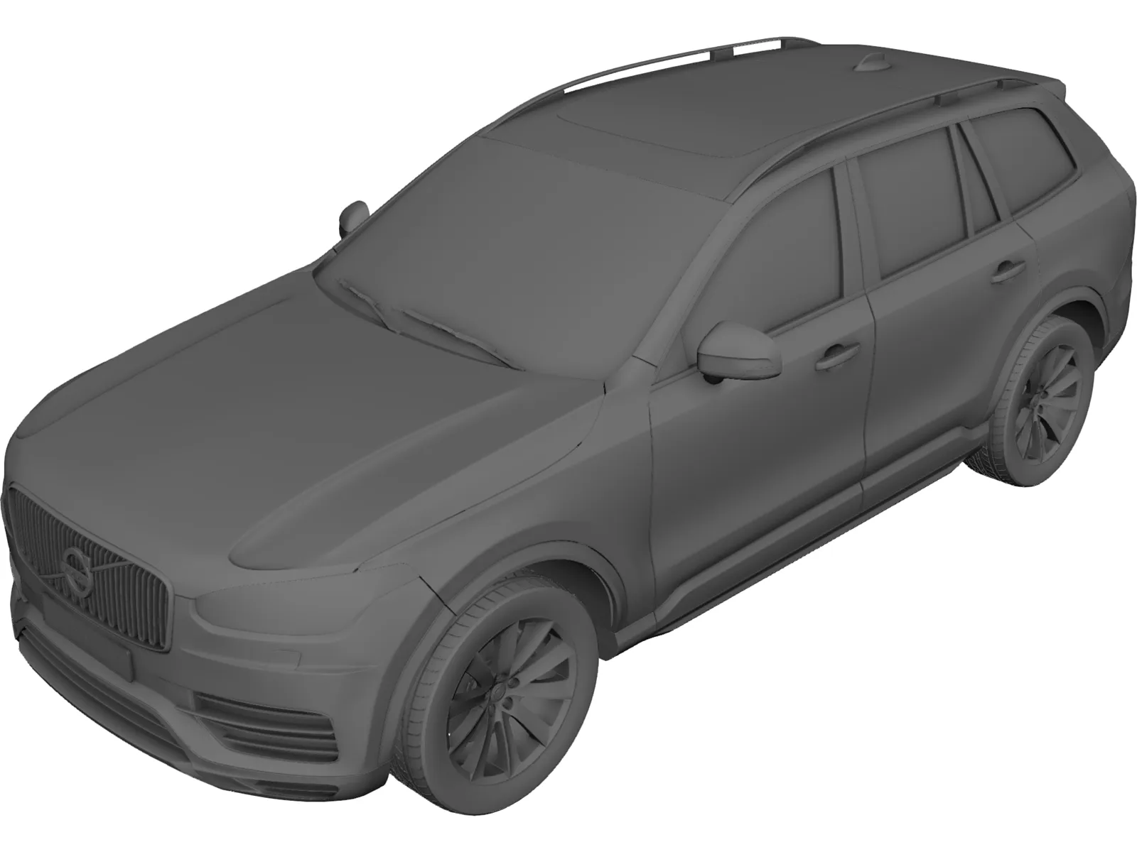 Volvo XC90 (2017) 3D Model