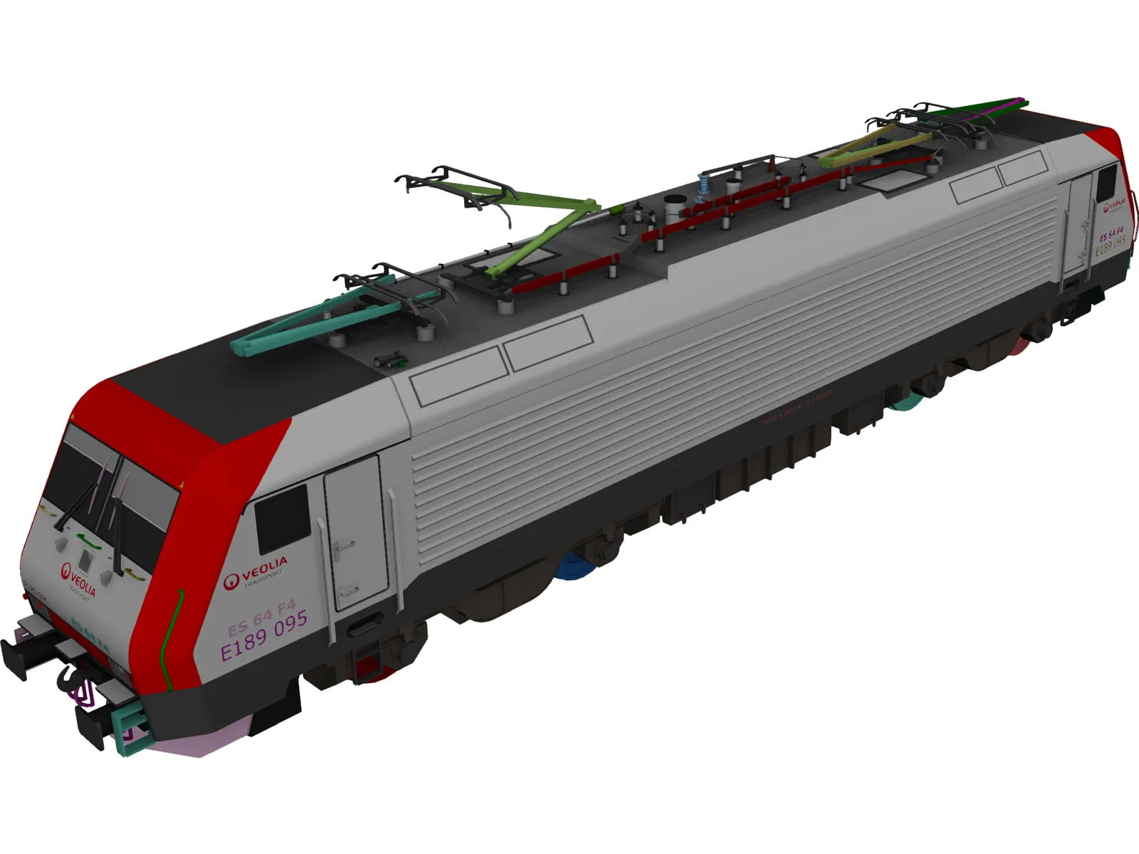 Train 3D Model