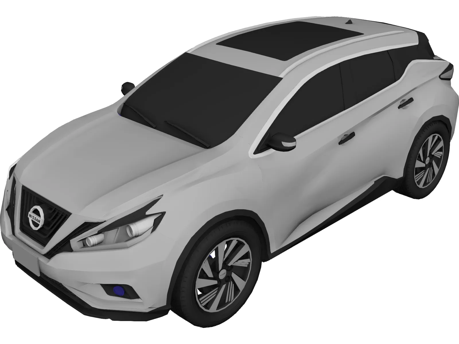 Nissan Murano (2016) 3D Model