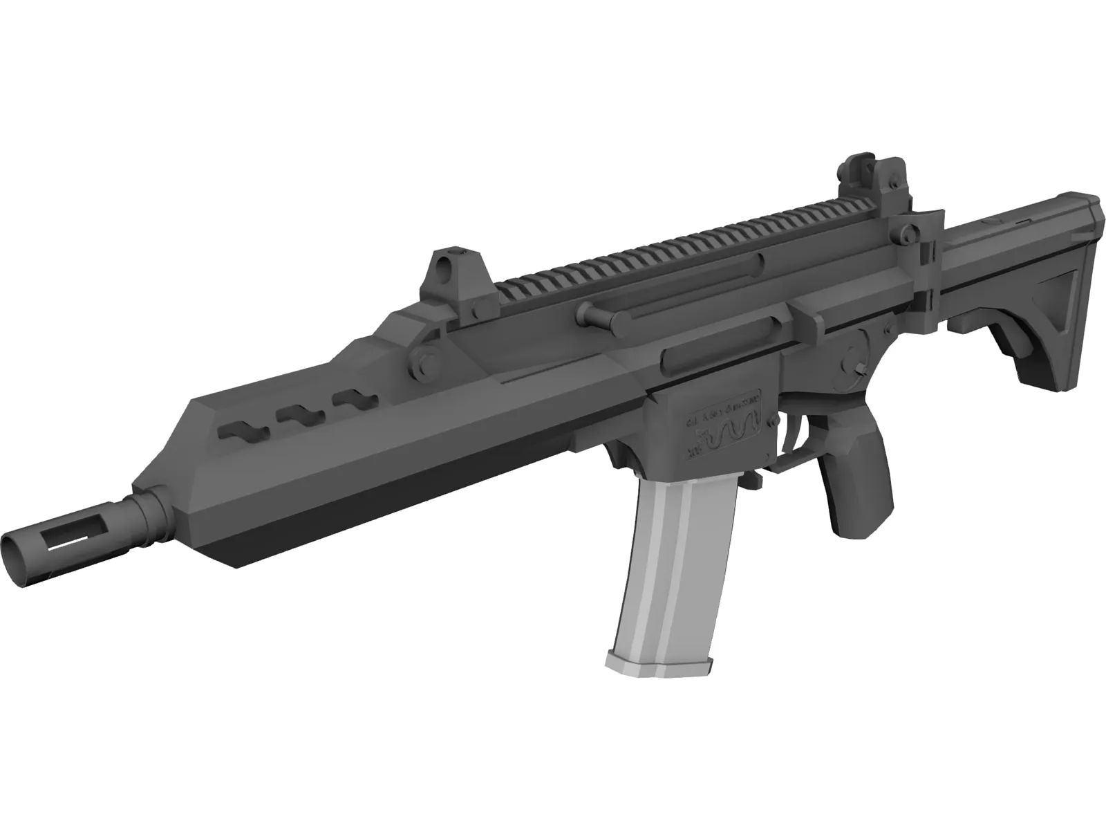 FX-05 Fusil Xiuhcoatl 3D Model