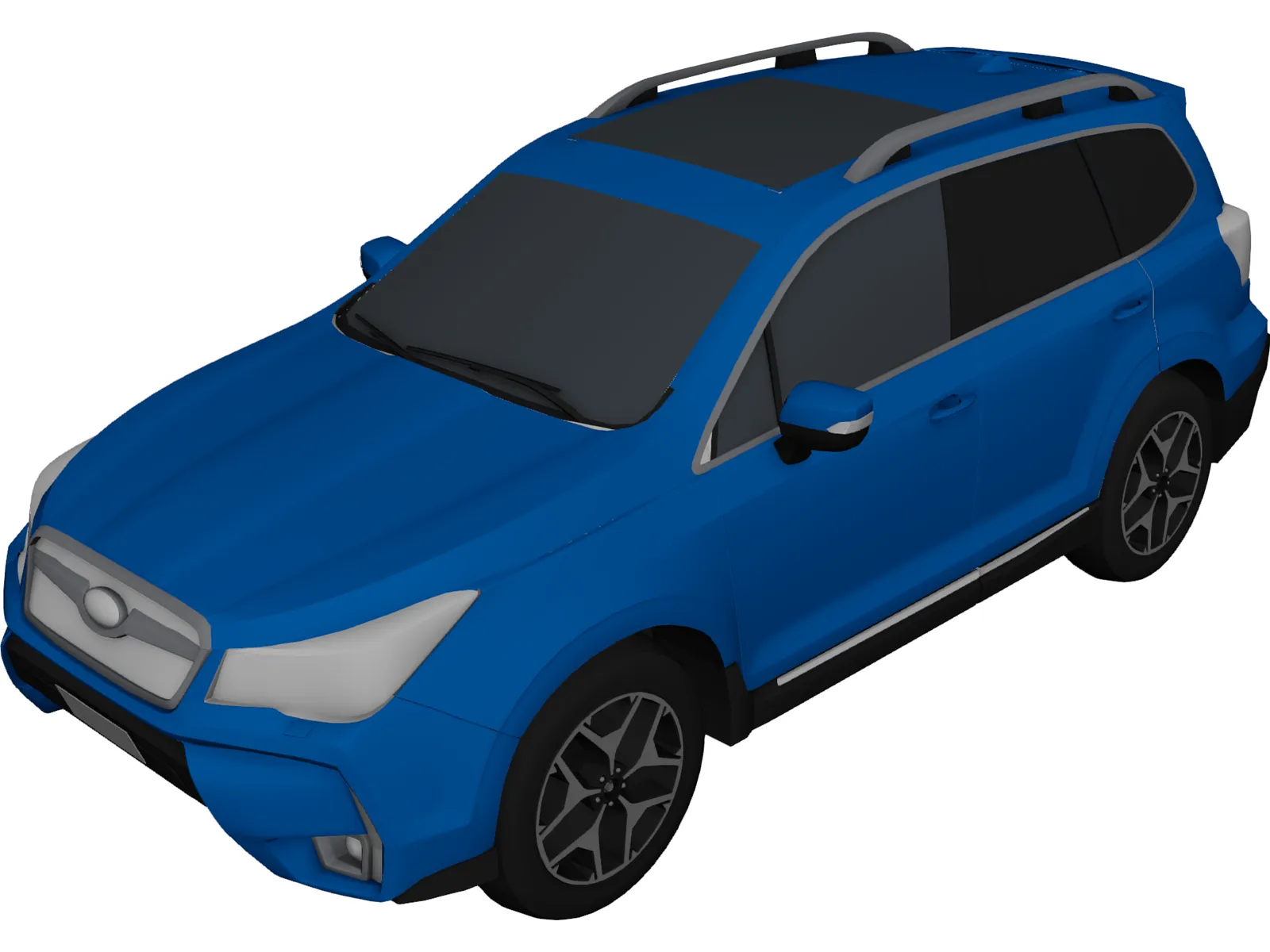 Subaru Forester 3D Model