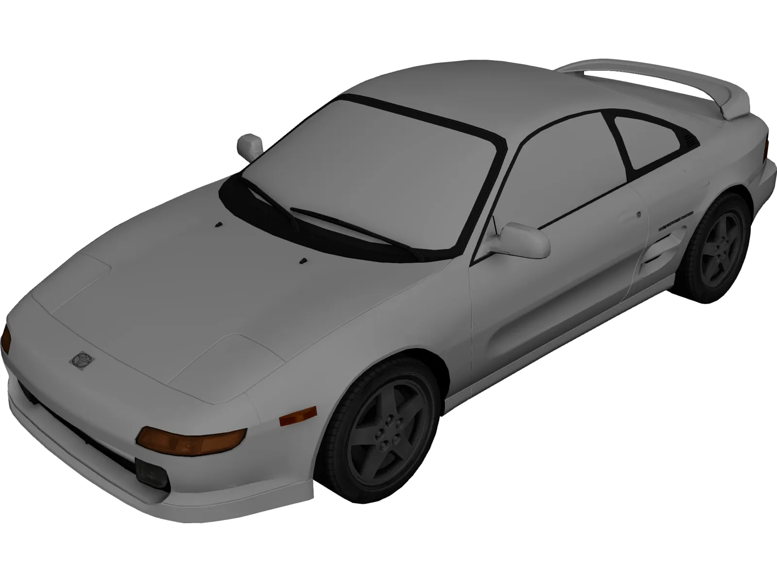 Toyota MR2 GT-S 3D Model