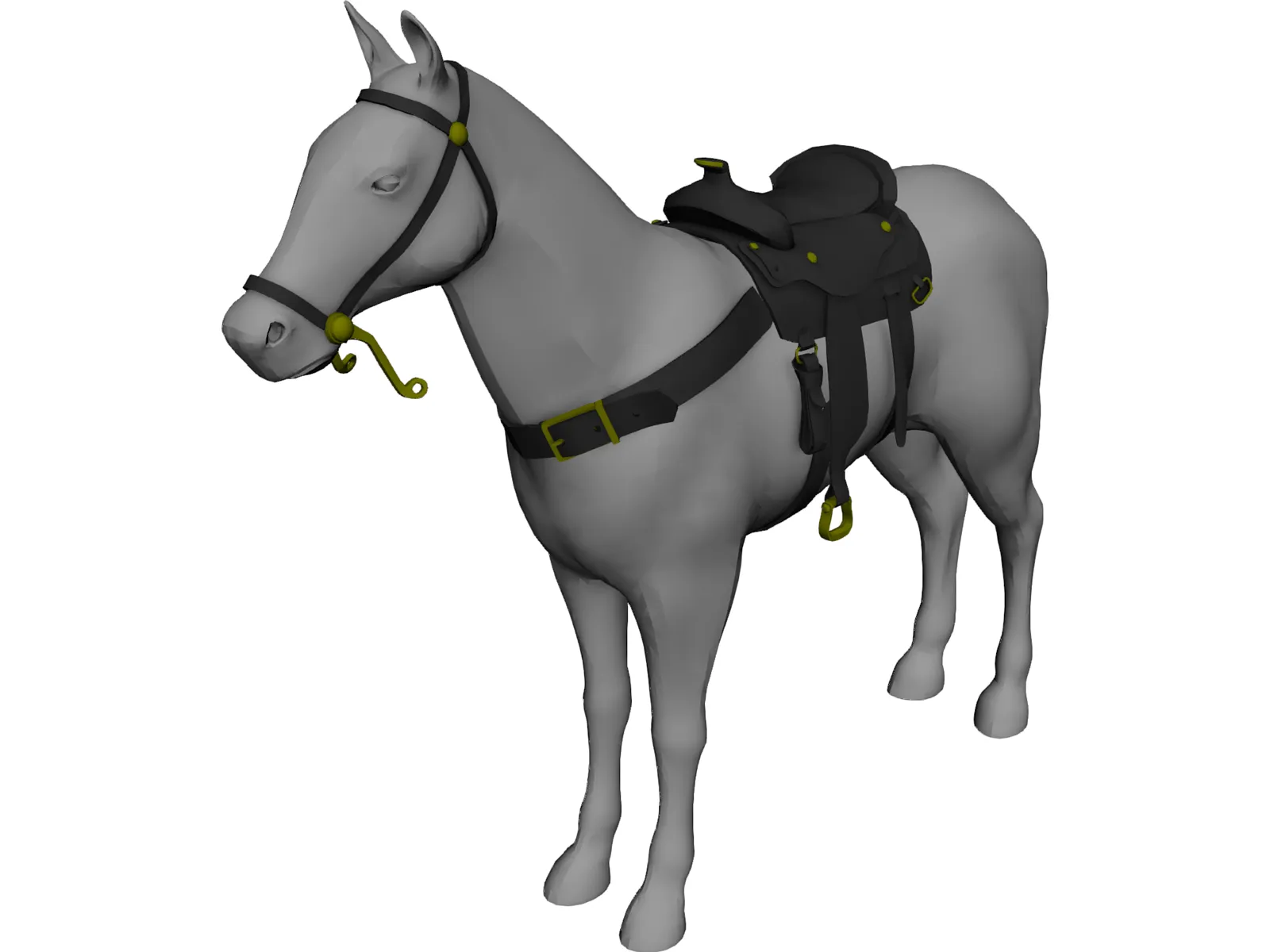 Horse 3D Model