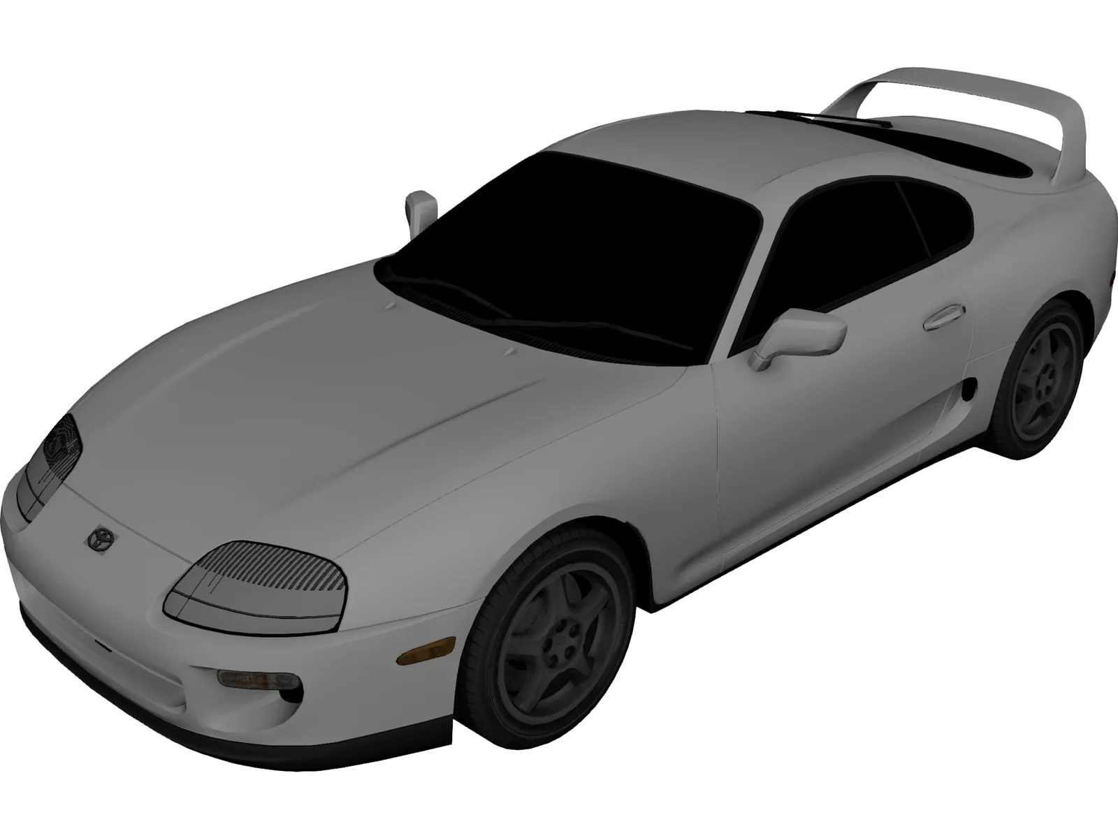 Toyota Supra RZ (1997) 3D Model