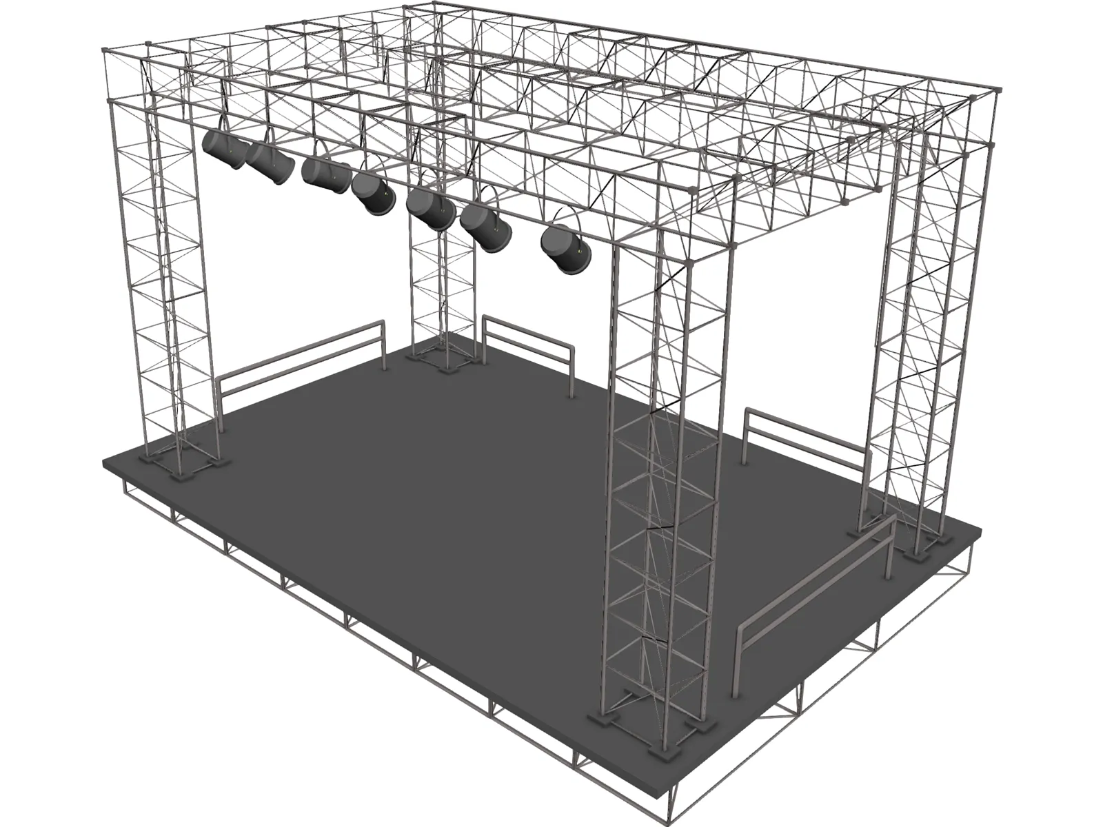 Stage 3D Model