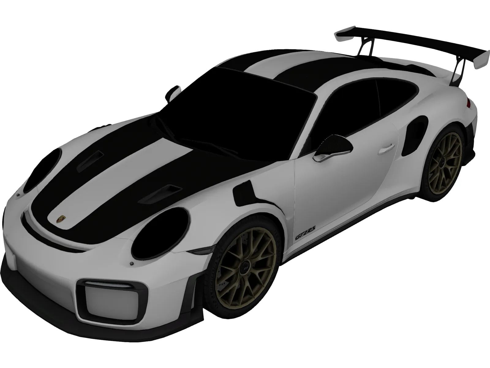 Porsche 911 GT2 RS (2018) 3D Model