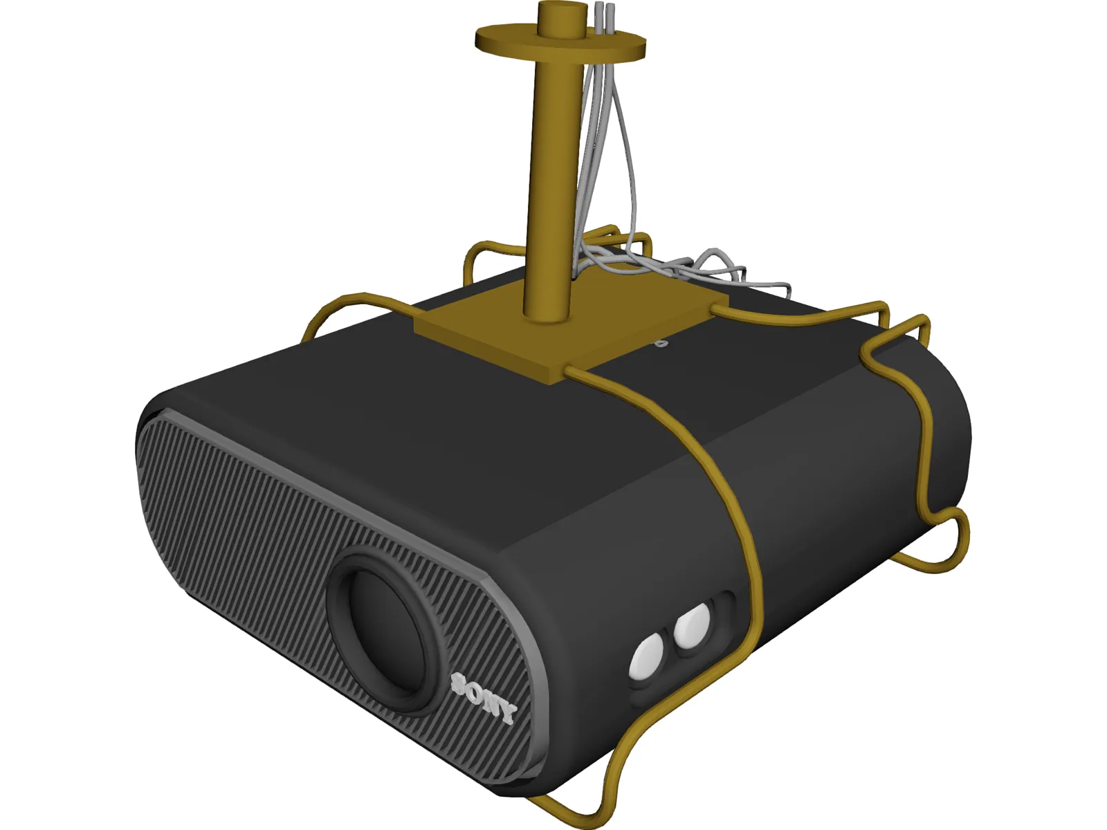 Sony Video Projector 3D Model