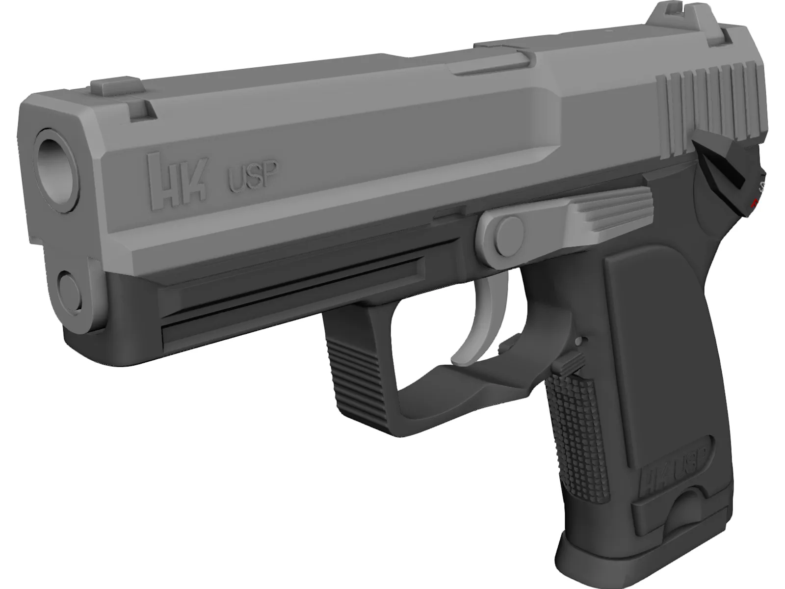 Heckler & Koch USP 3D Model