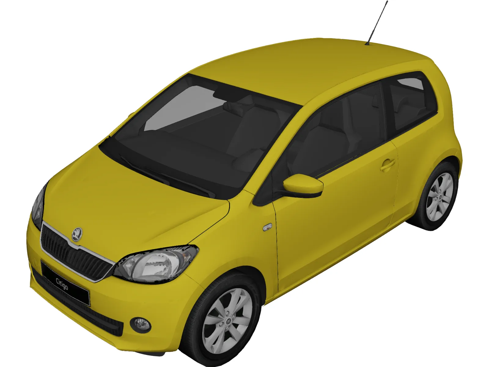 Skoda CityGO (2013) 3D Model